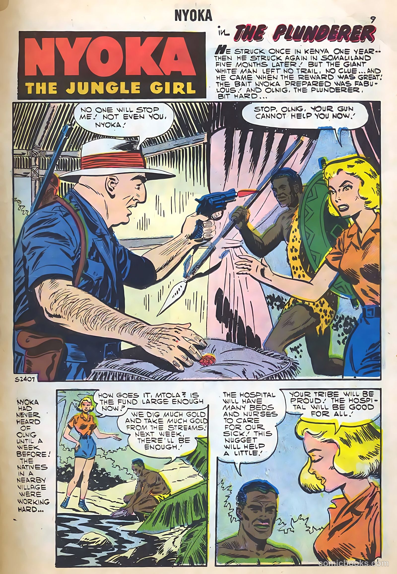 Nyoka the Jungle Girl #22 — page 11 of 36