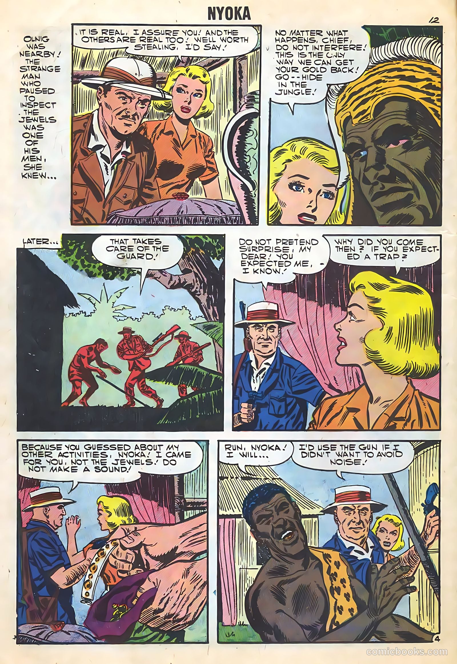 Nyoka the Jungle Girl #22 — page 14 of 36