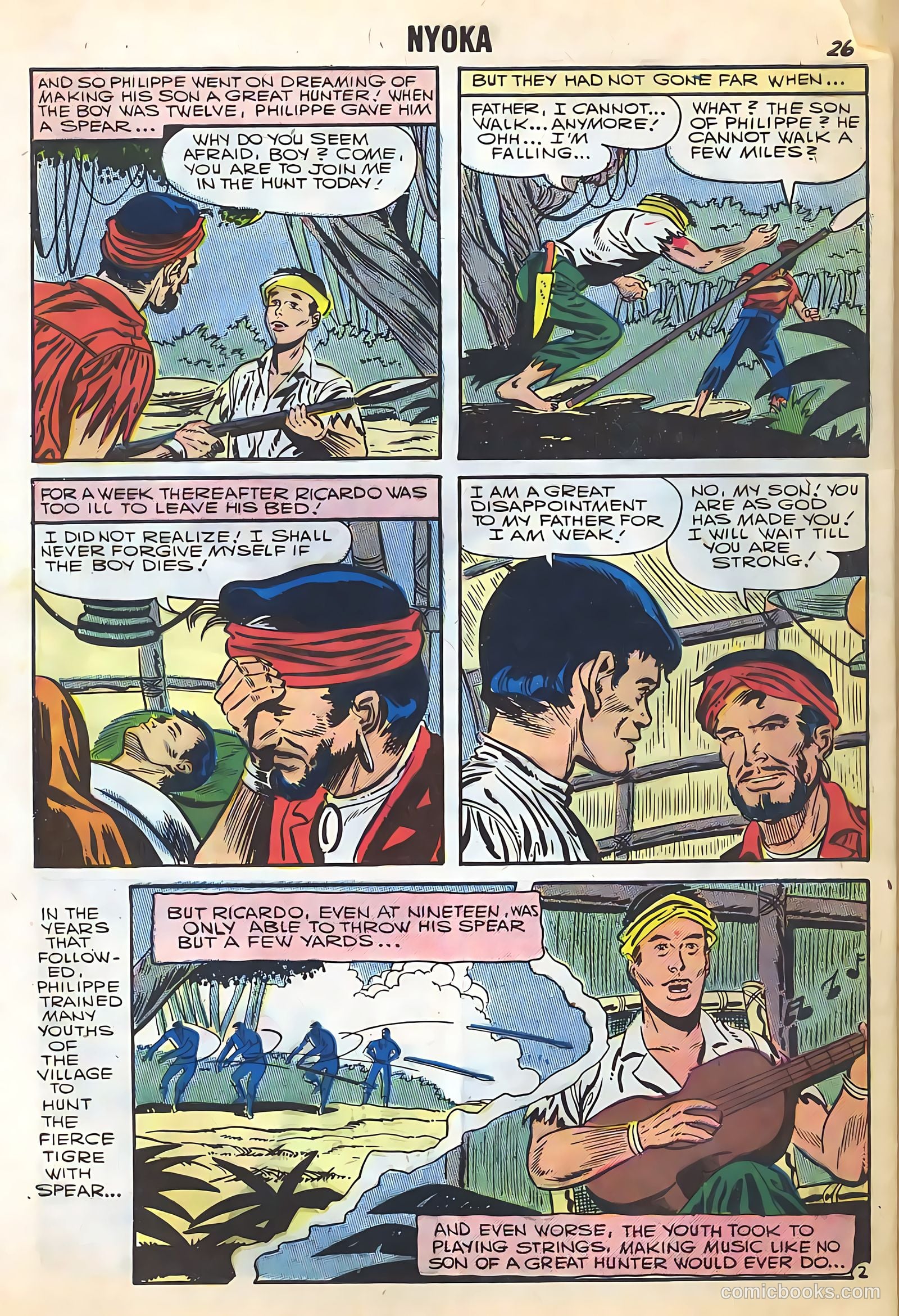 Nyoka the Jungle Girl #22 — page 28 of 36