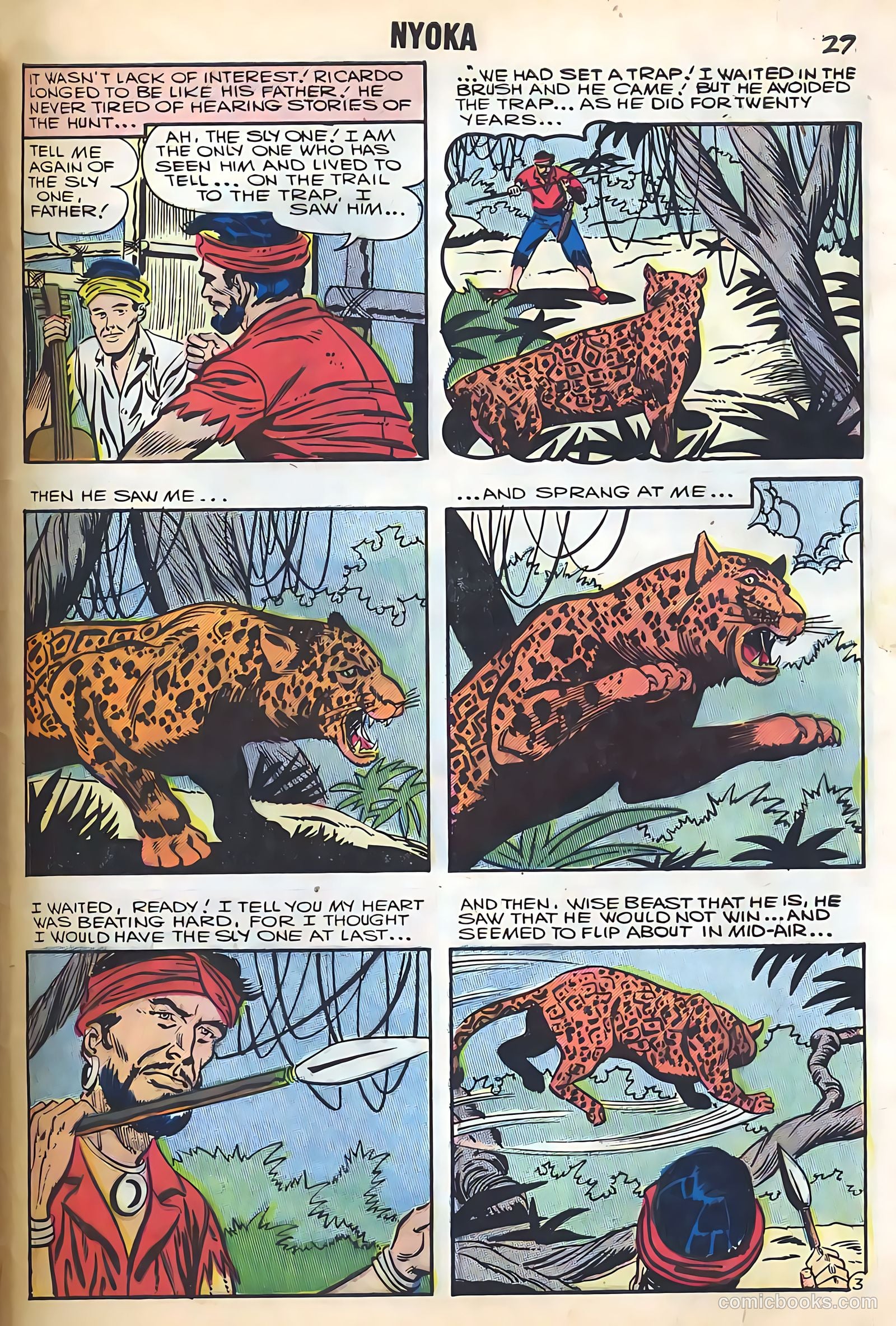 Nyoka the Jungle Girl #22 — page 29 of 36