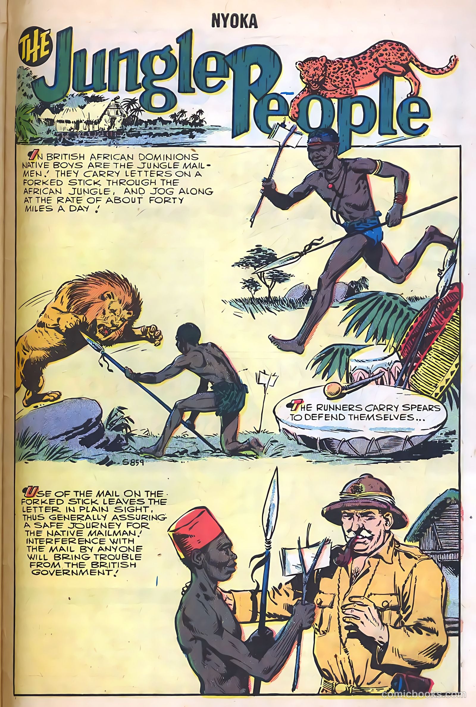 Nyoka the Jungle Girl #22 — page 33 of 36