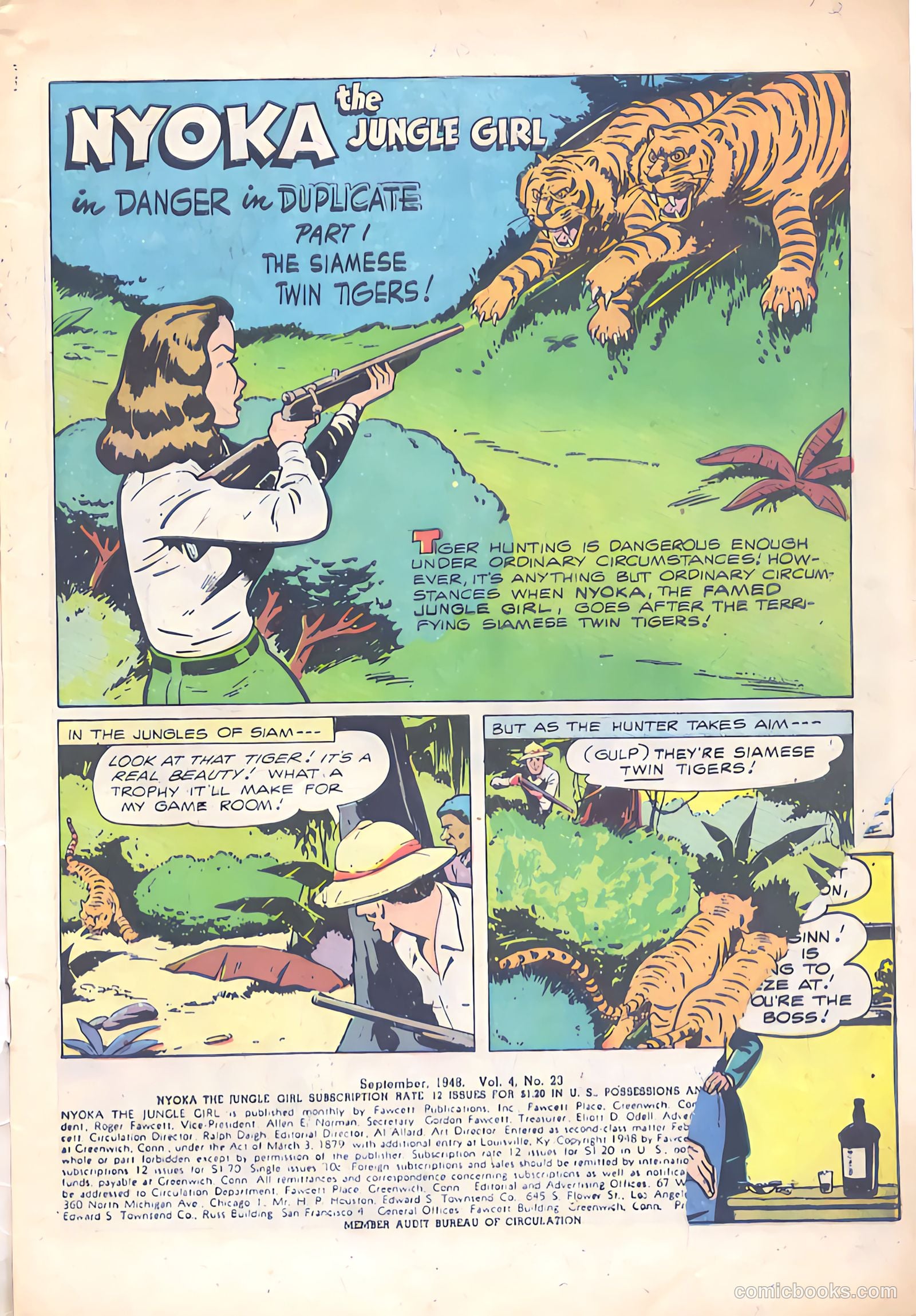 Nyoka the Jungle Girl #23 — page 3 of 36