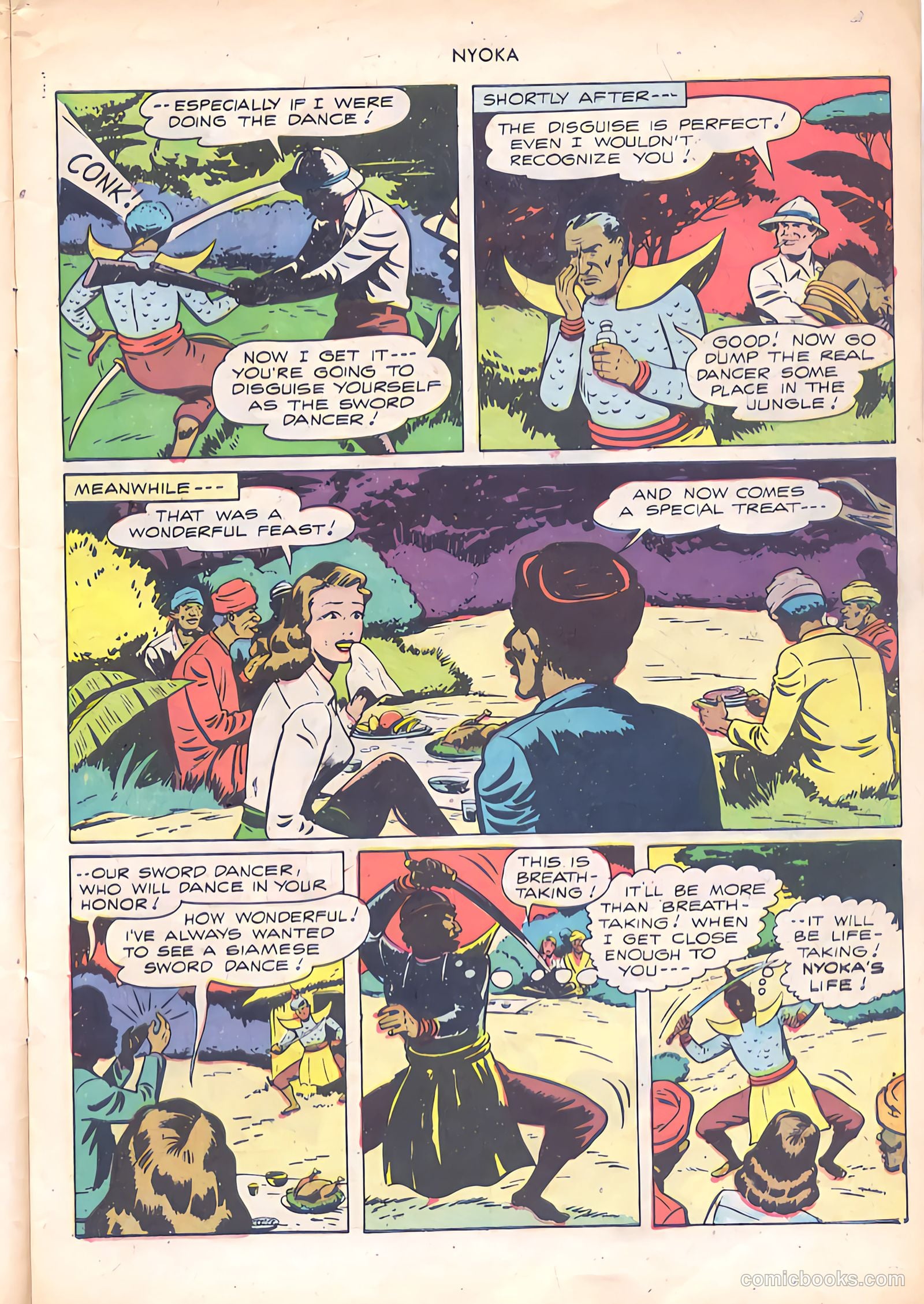 Nyoka the Jungle Girl #23 — page 7 of 36