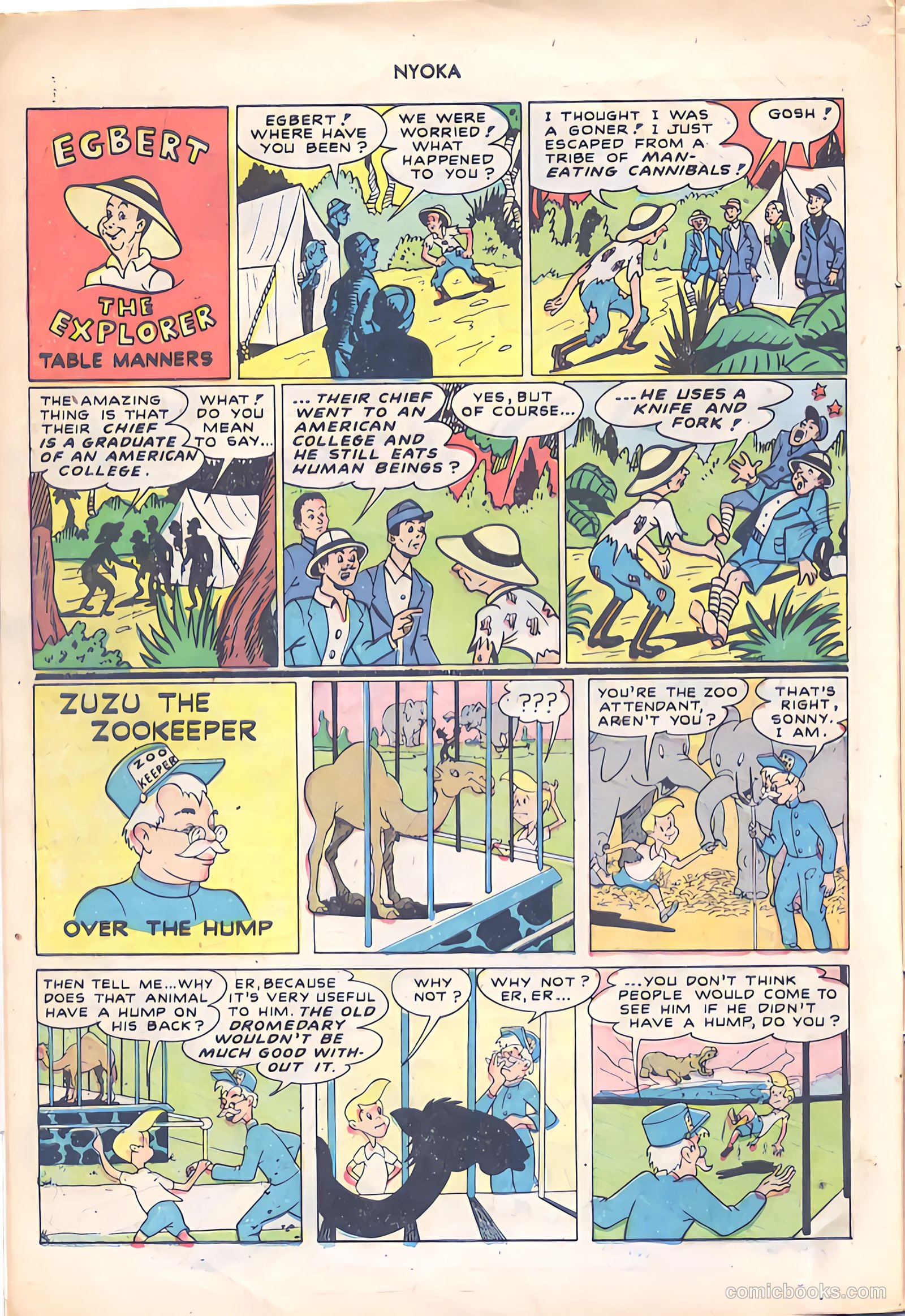 Nyoka the Jungle Girl #23 — page 10 of 36
