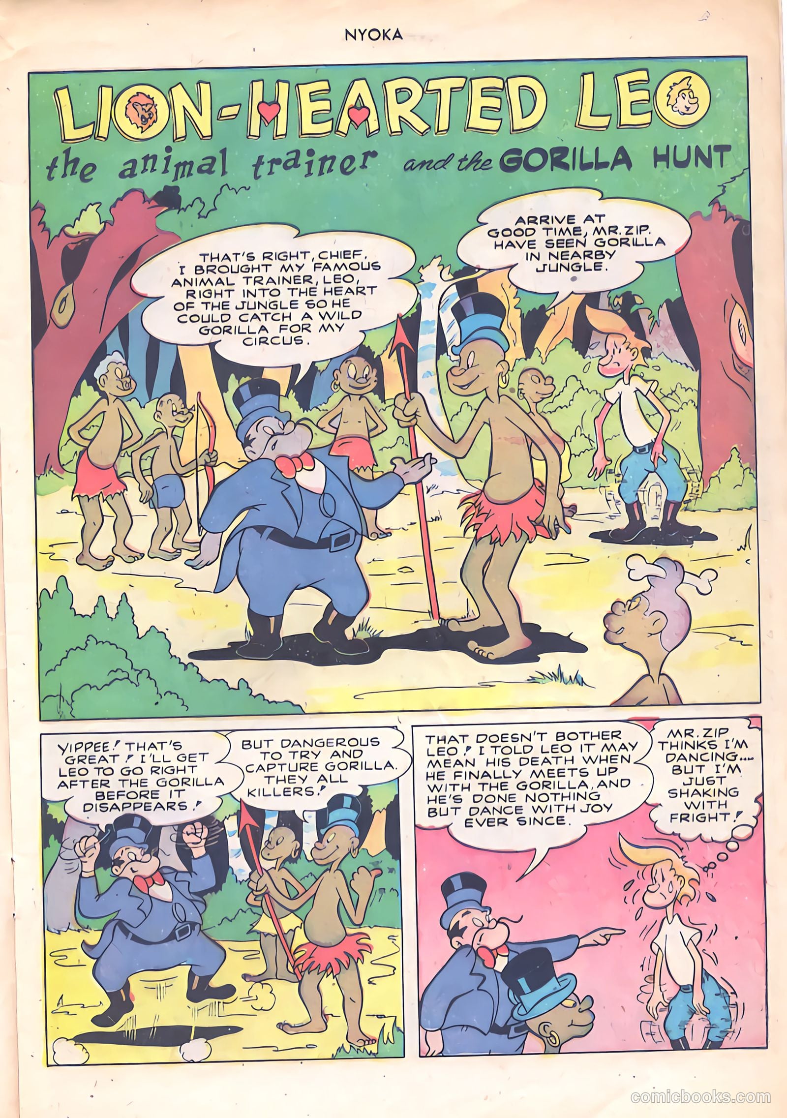 Nyoka the Jungle Girl #23 — page 13 of 36