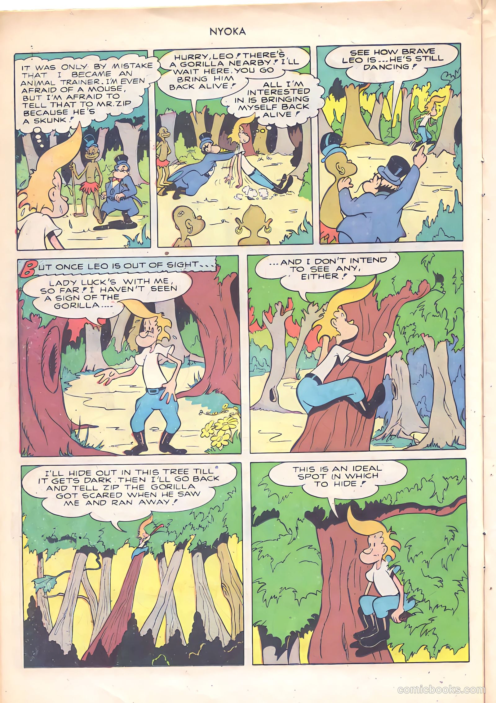 Nyoka the Jungle Girl #23 — page 14 of 36