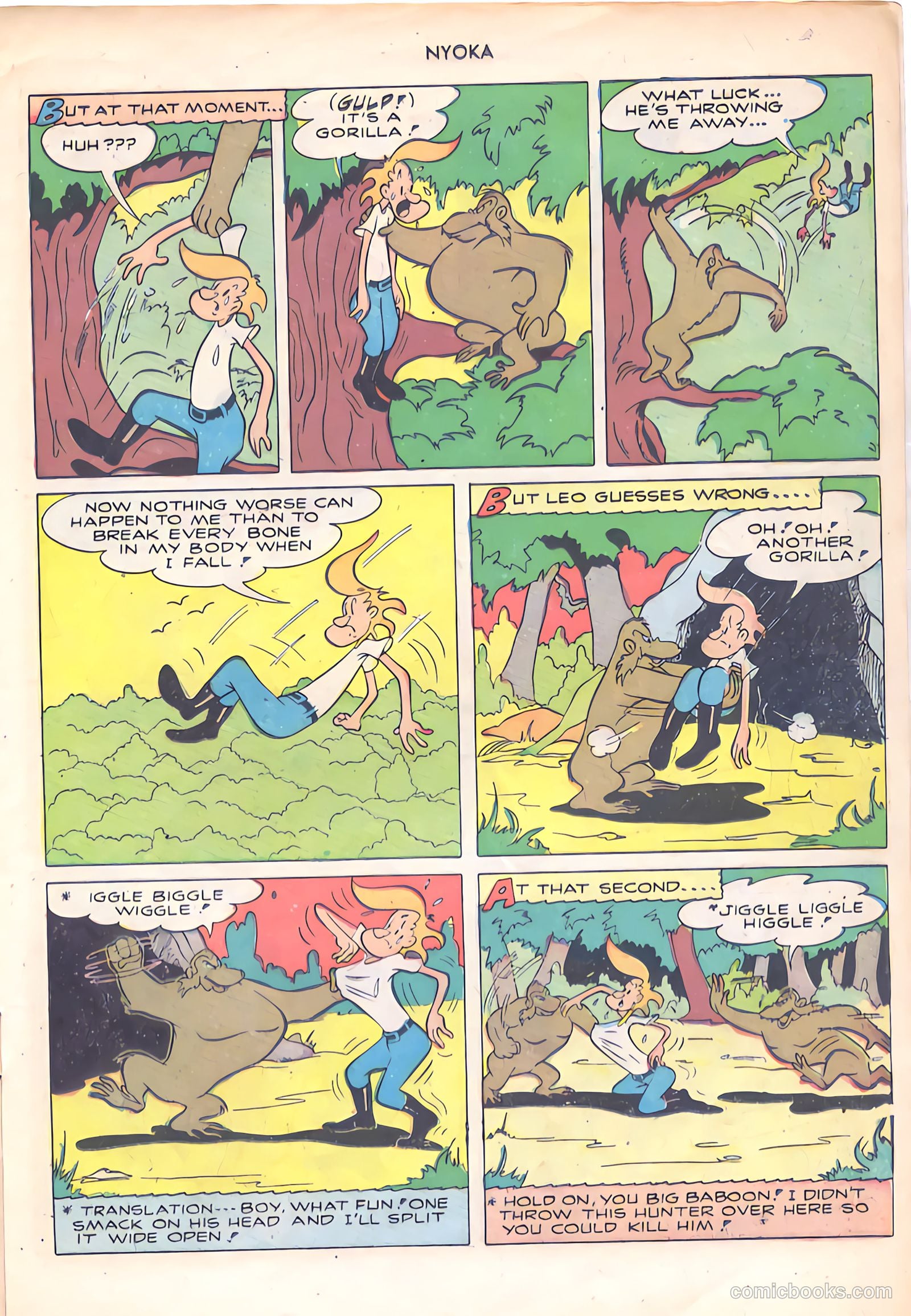 Nyoka the Jungle Girl #23 — page 15 of 36