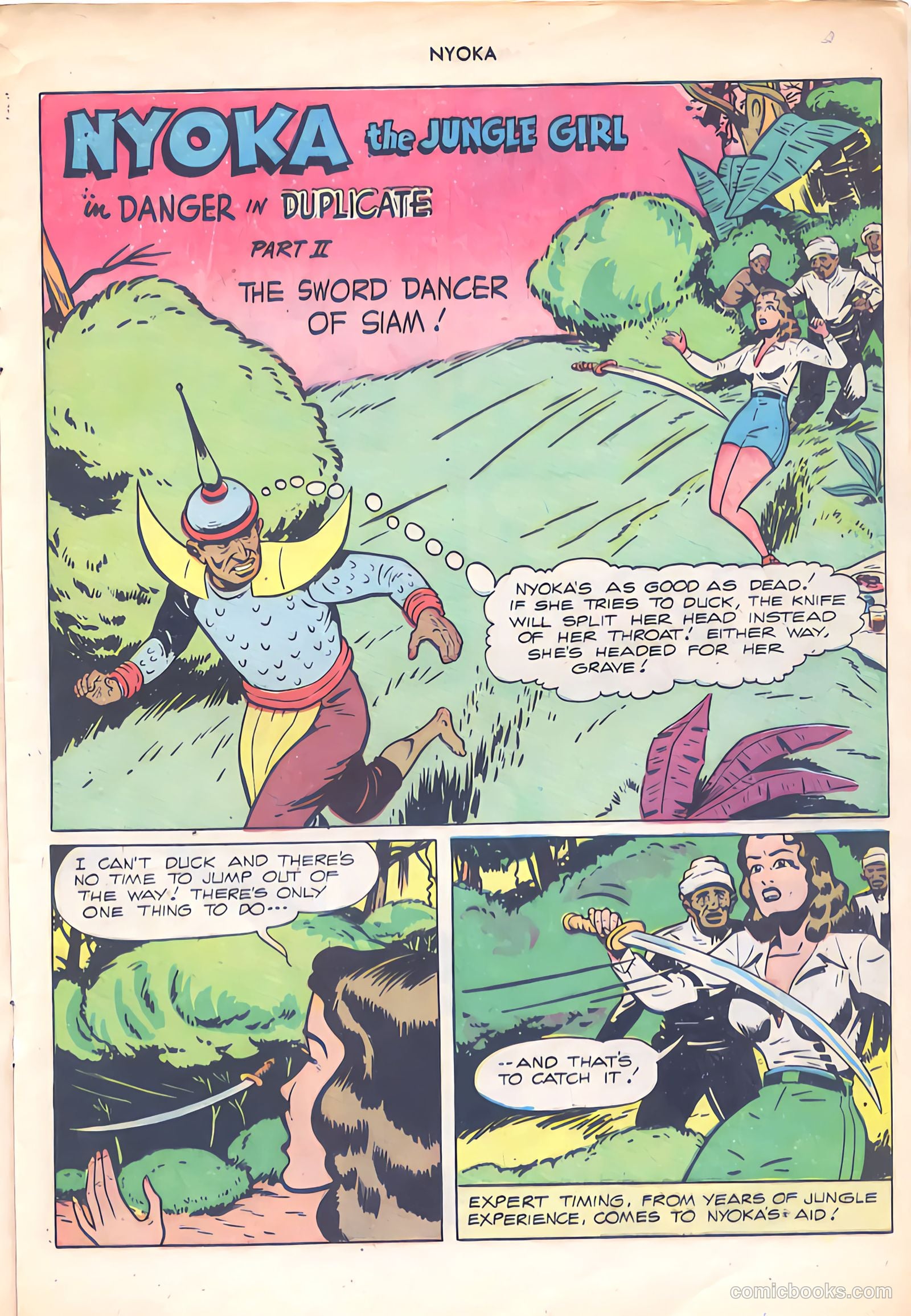 Nyoka the Jungle Girl #23 — page 17 of 36