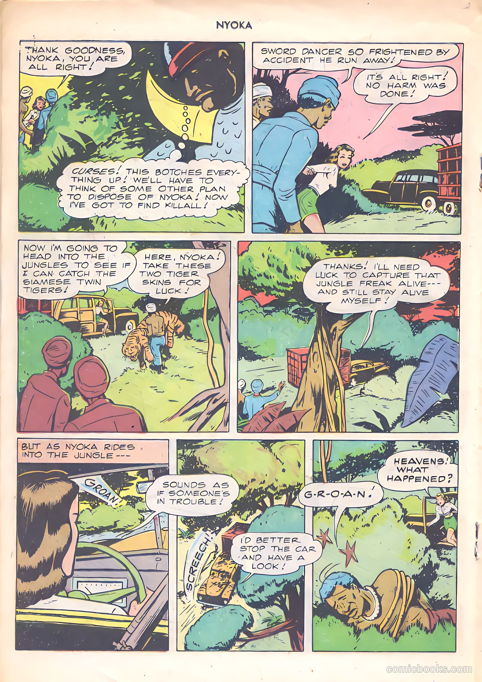 Nyoka the Jungle Girl #23 — page 18 of 36