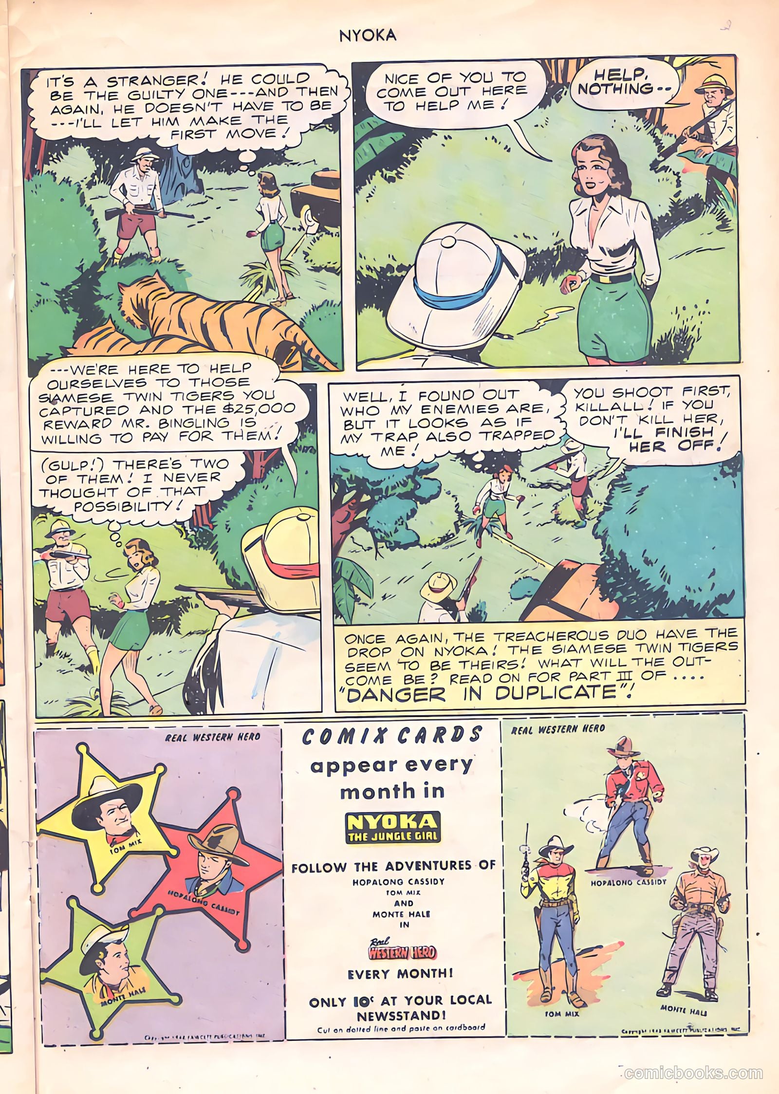 Nyoka the Jungle Girl #23 — page 21 of 36