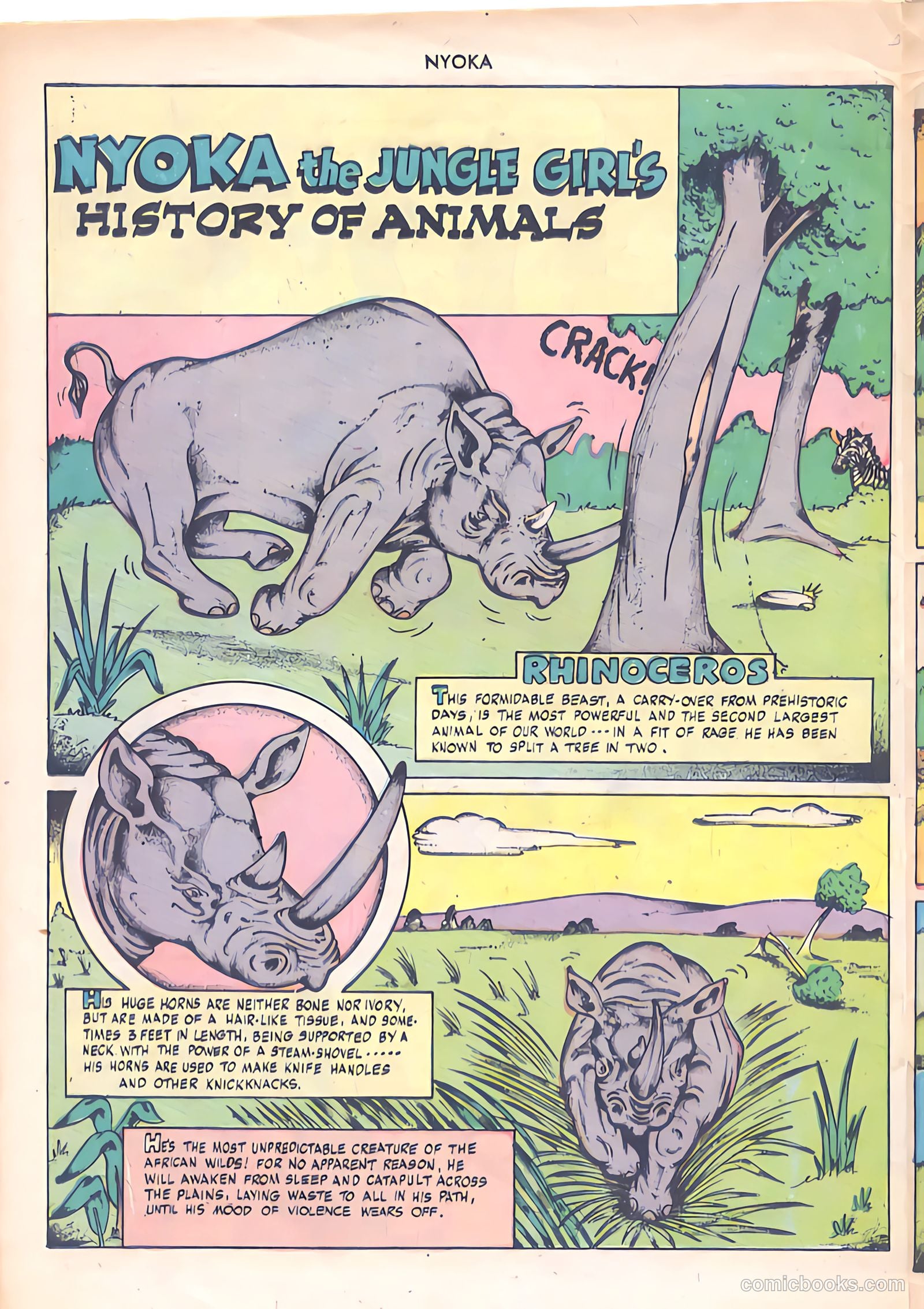 Nyoka the Jungle Girl #23 — page 26 of 36