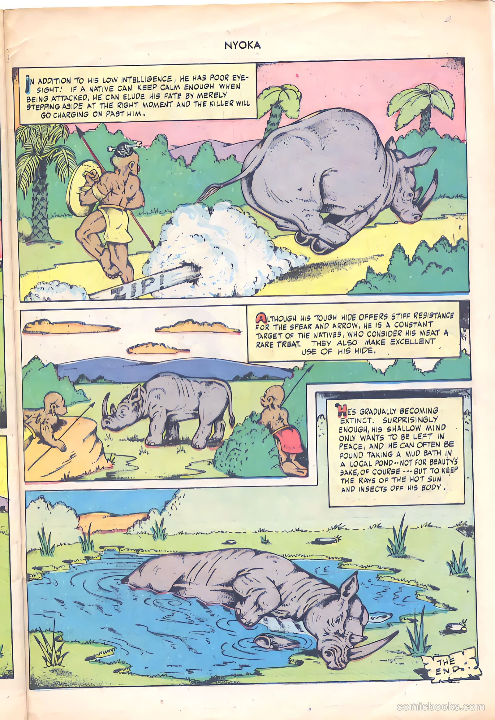 Nyoka the Jungle Girl #23 — page 27 of 36