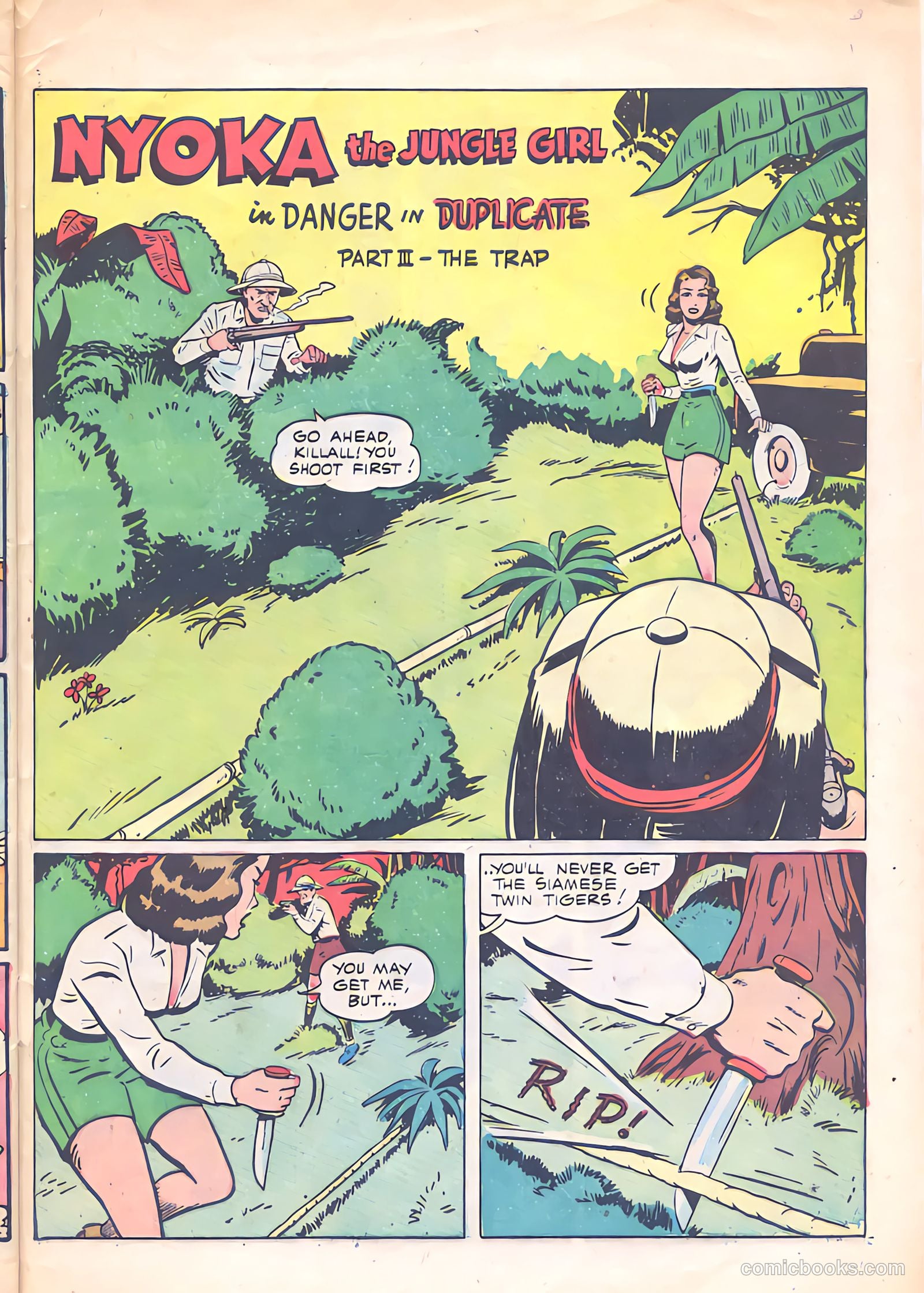 Nyoka the Jungle Girl #23 — page 29 of 36