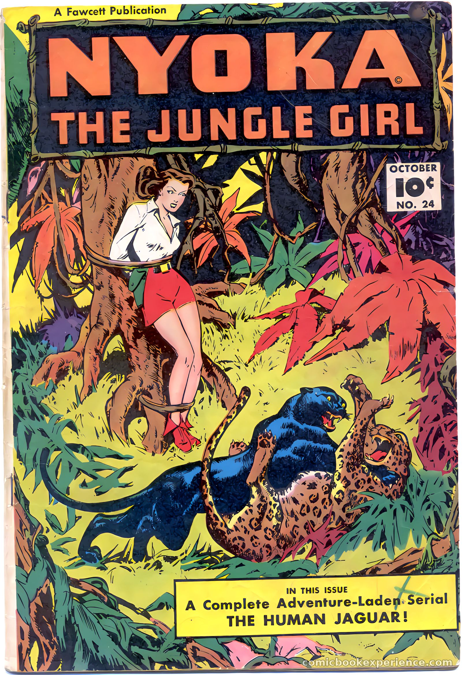 Nyoka the Jungle Girl #24 — page 1 of 36