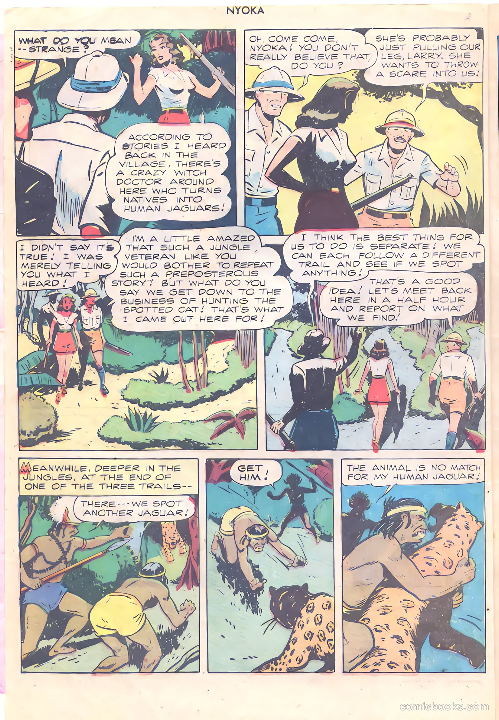 Nyoka the Jungle Girl #24 — page 4 of 36