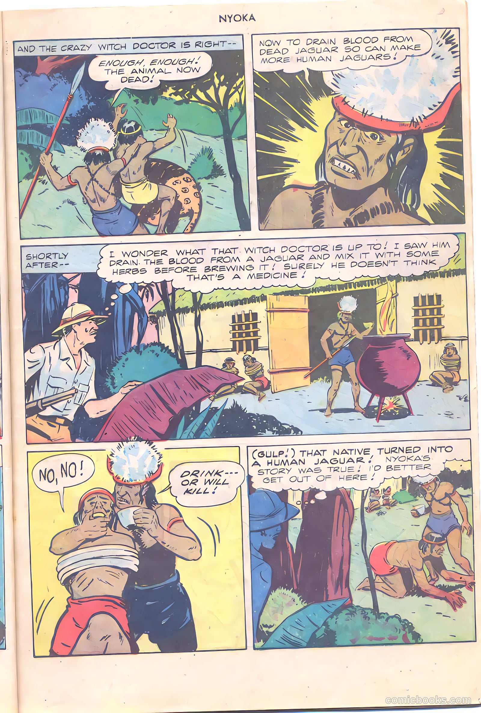 Nyoka the Jungle Girl #24 — page 5 of 36