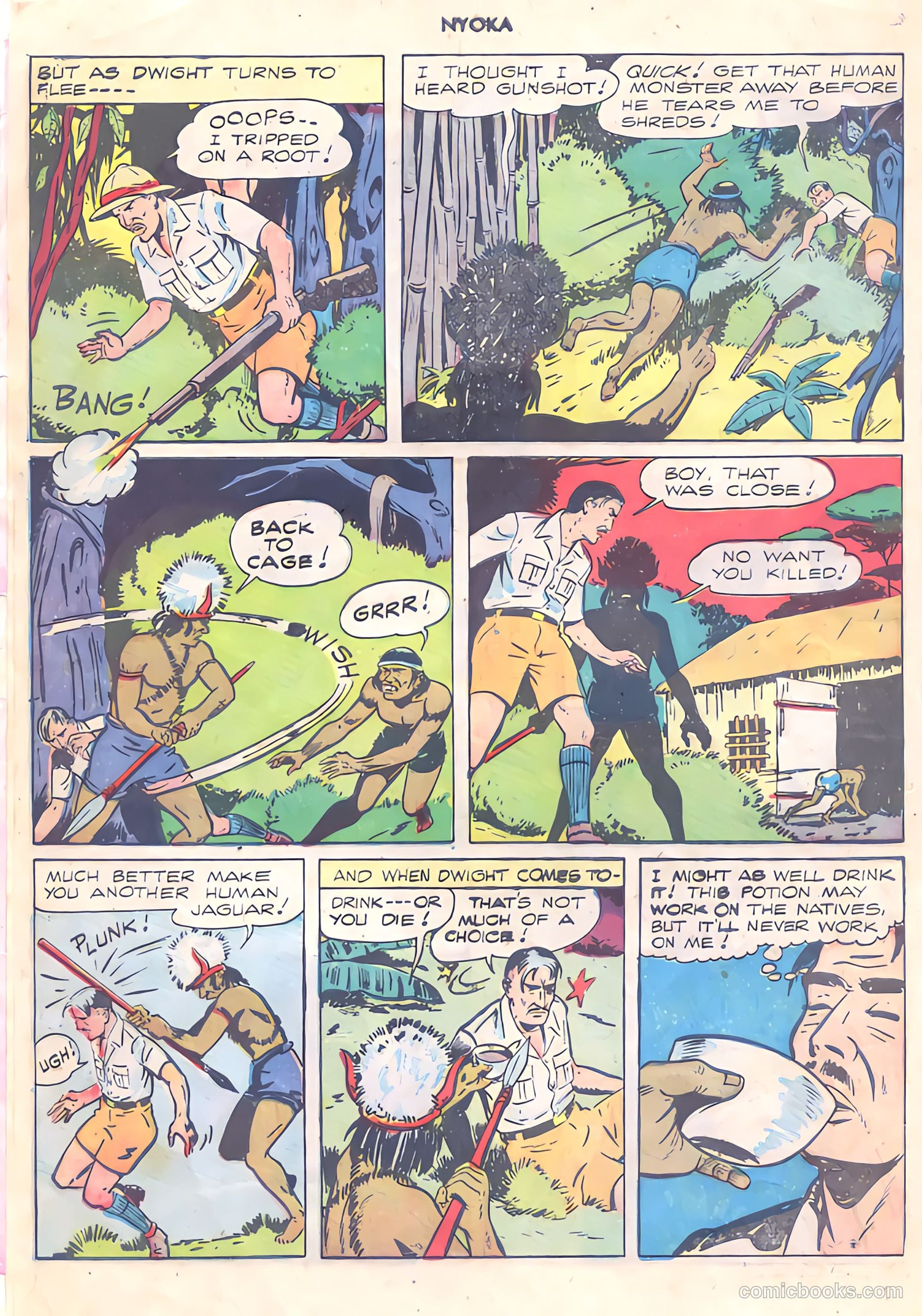 Nyoka the Jungle Girl #24 — page 6 of 36