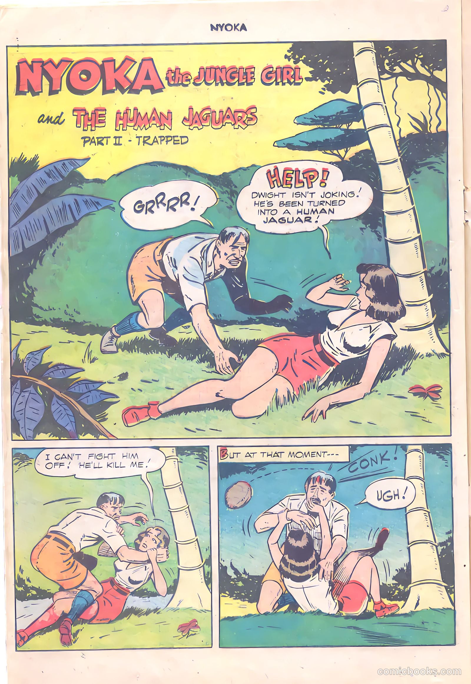 Nyoka the Jungle Girl #24 — page 16 of 36