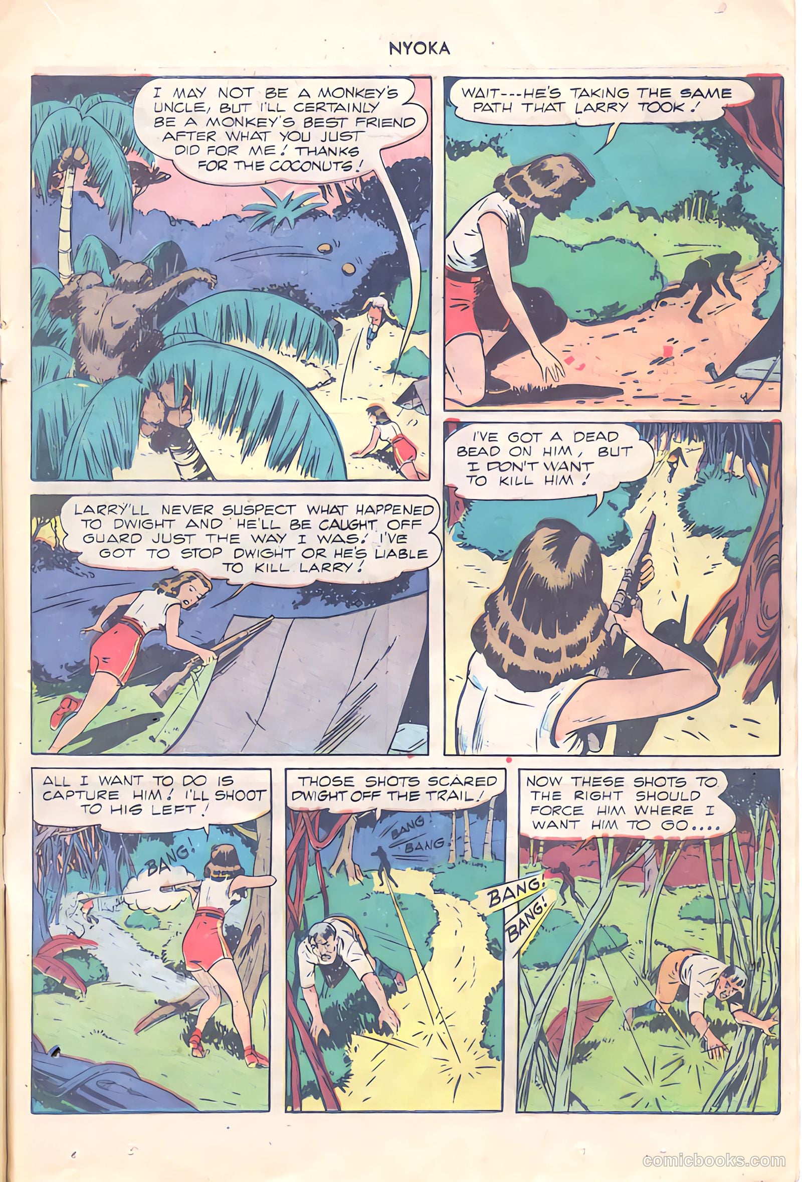 Nyoka the Jungle Girl #24 — page 17 of 36