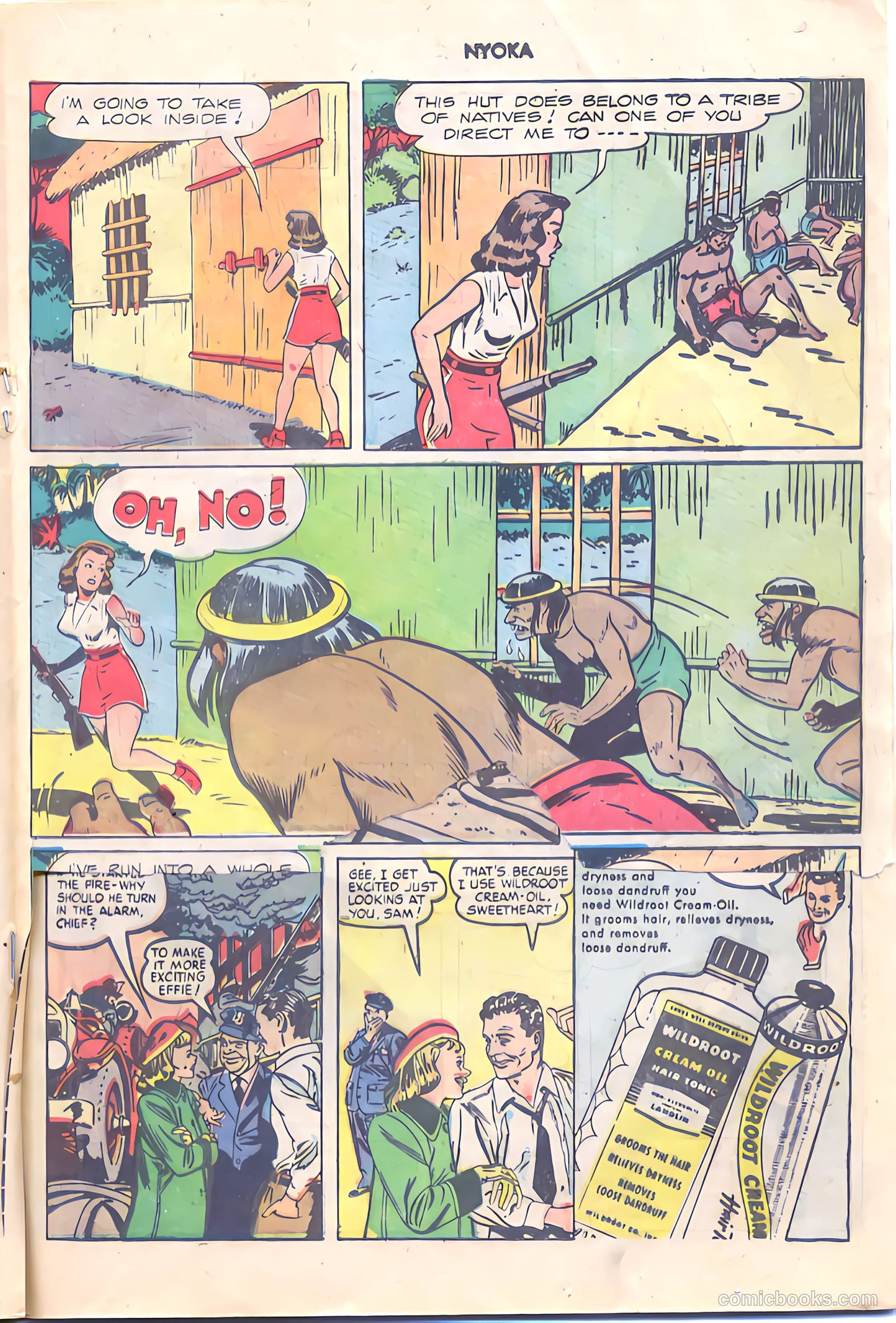 Nyoka the Jungle Girl #24 — page 19 of 36