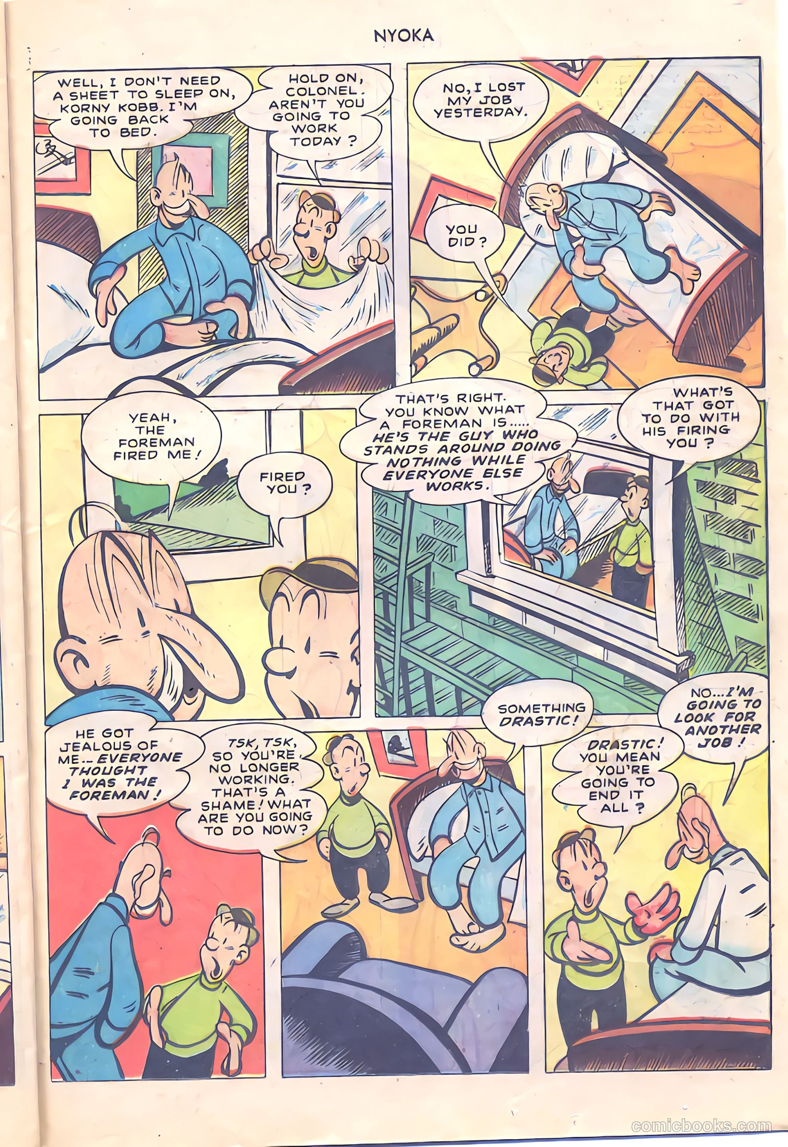 Nyoka the Jungle Girl #24 — page 25 of 36