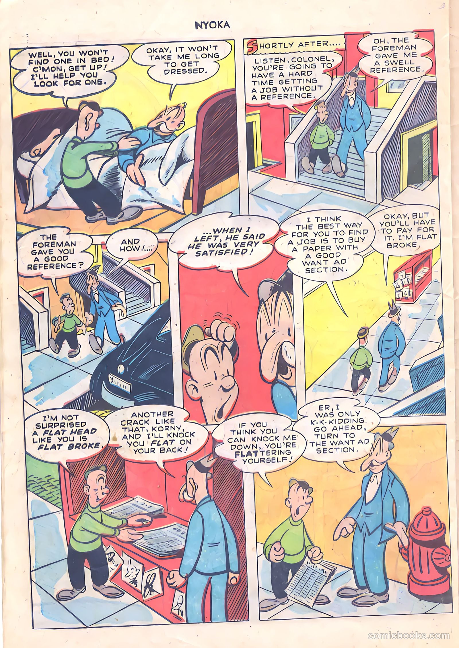 Nyoka the Jungle Girl #24 — page 26 of 36