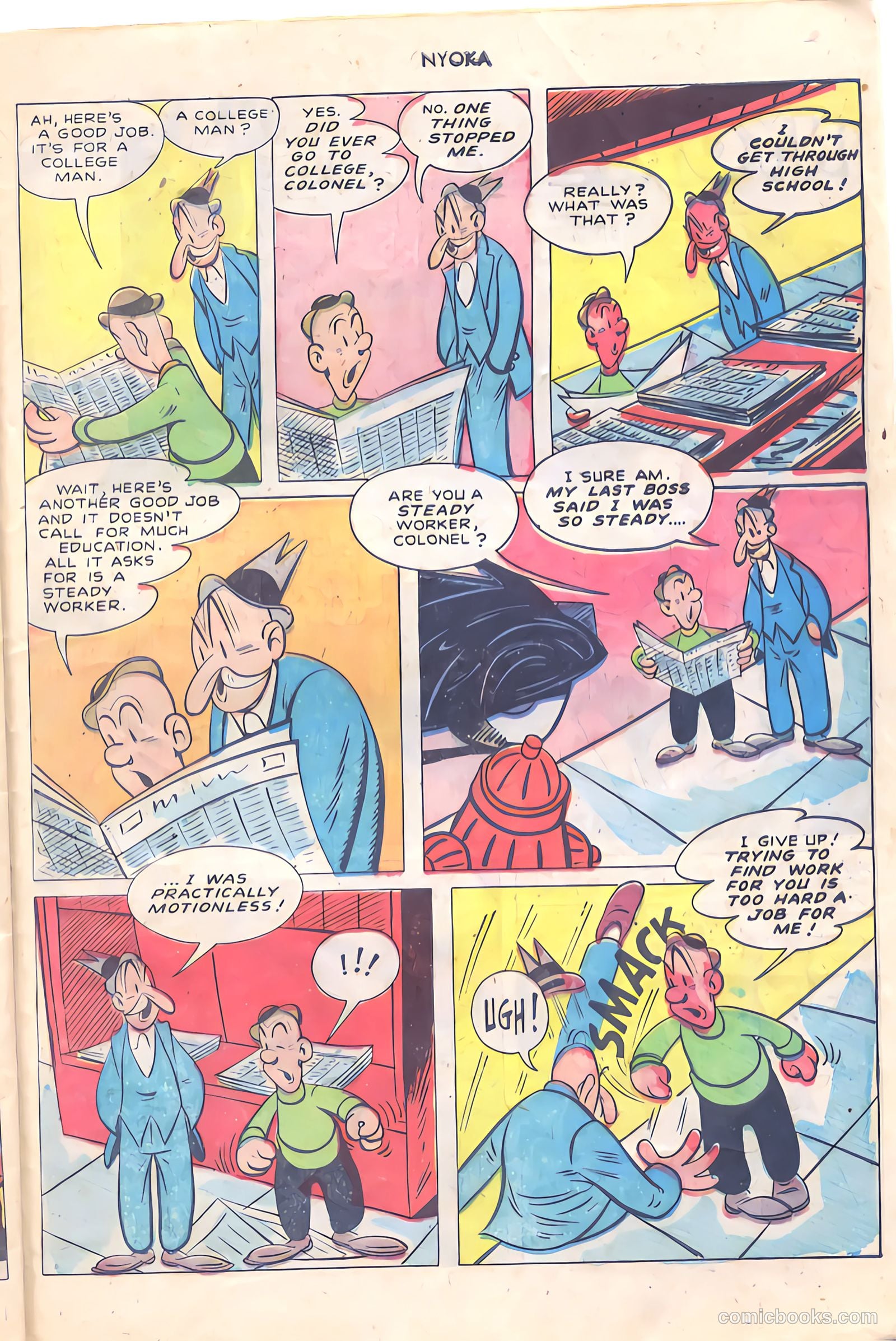 Nyoka the Jungle Girl #24 — page 27 of 36