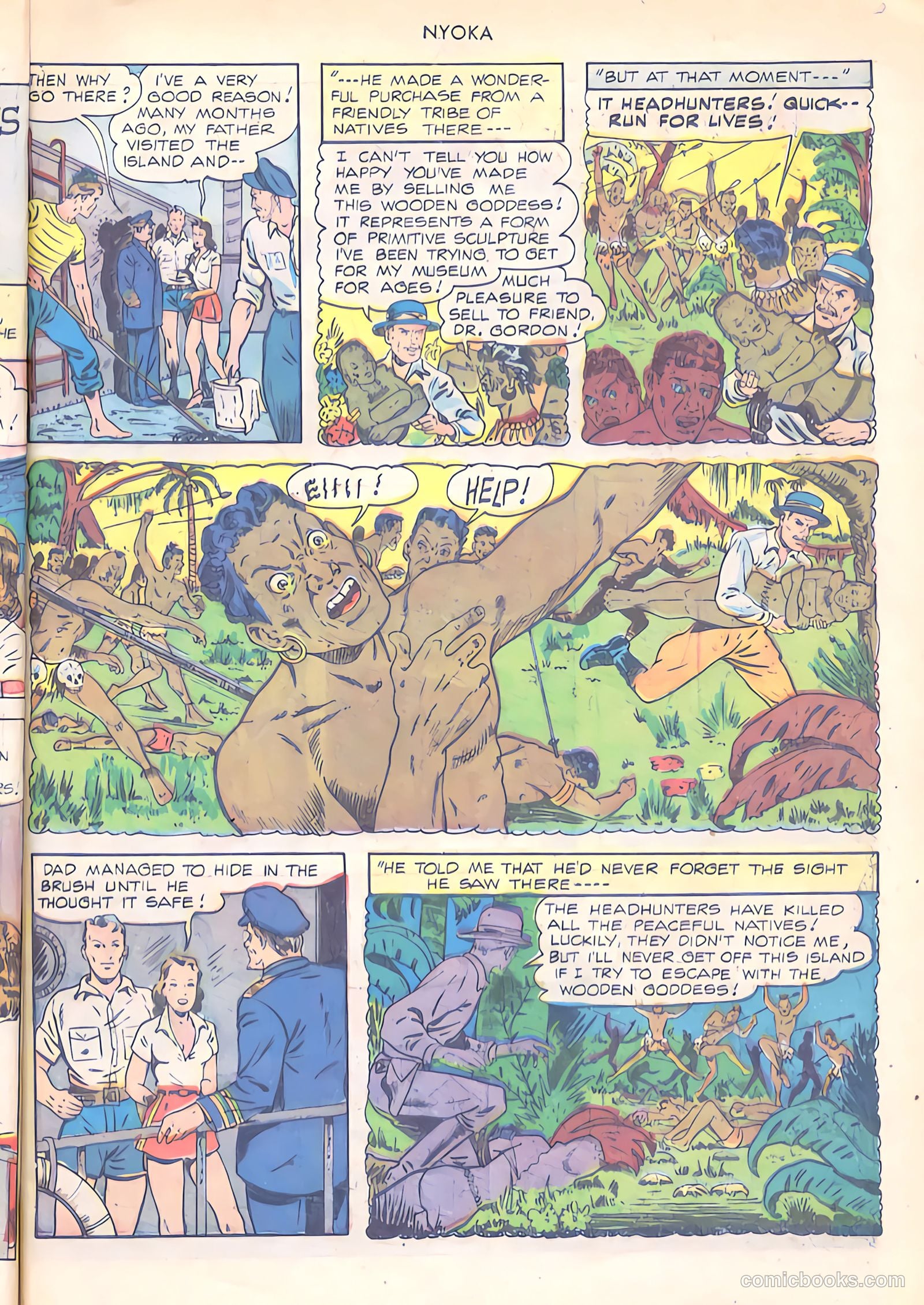Nyoka the Jungle Girl #25 — page 5 of 52