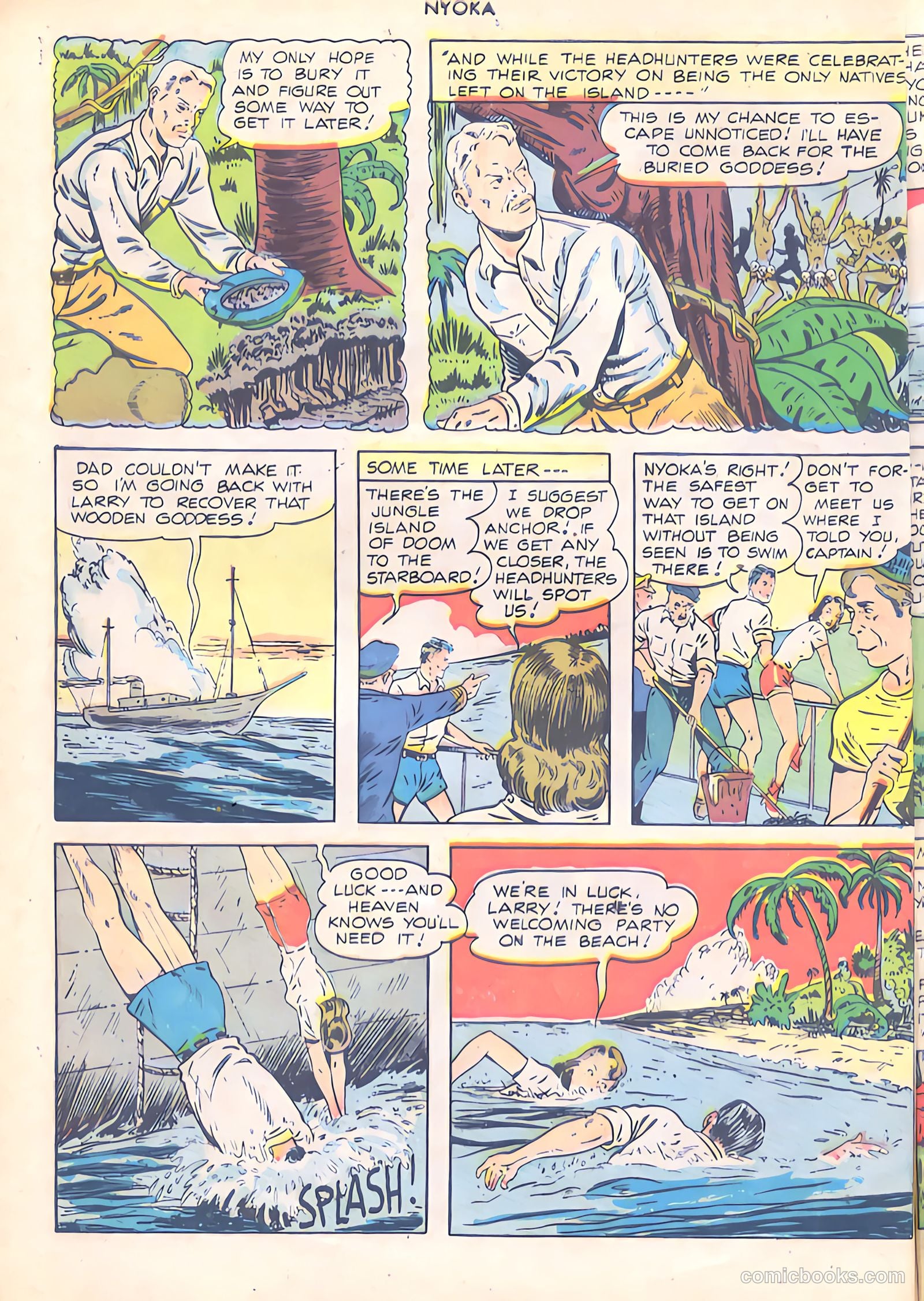 Nyoka the Jungle Girl #25 — page 6 of 52