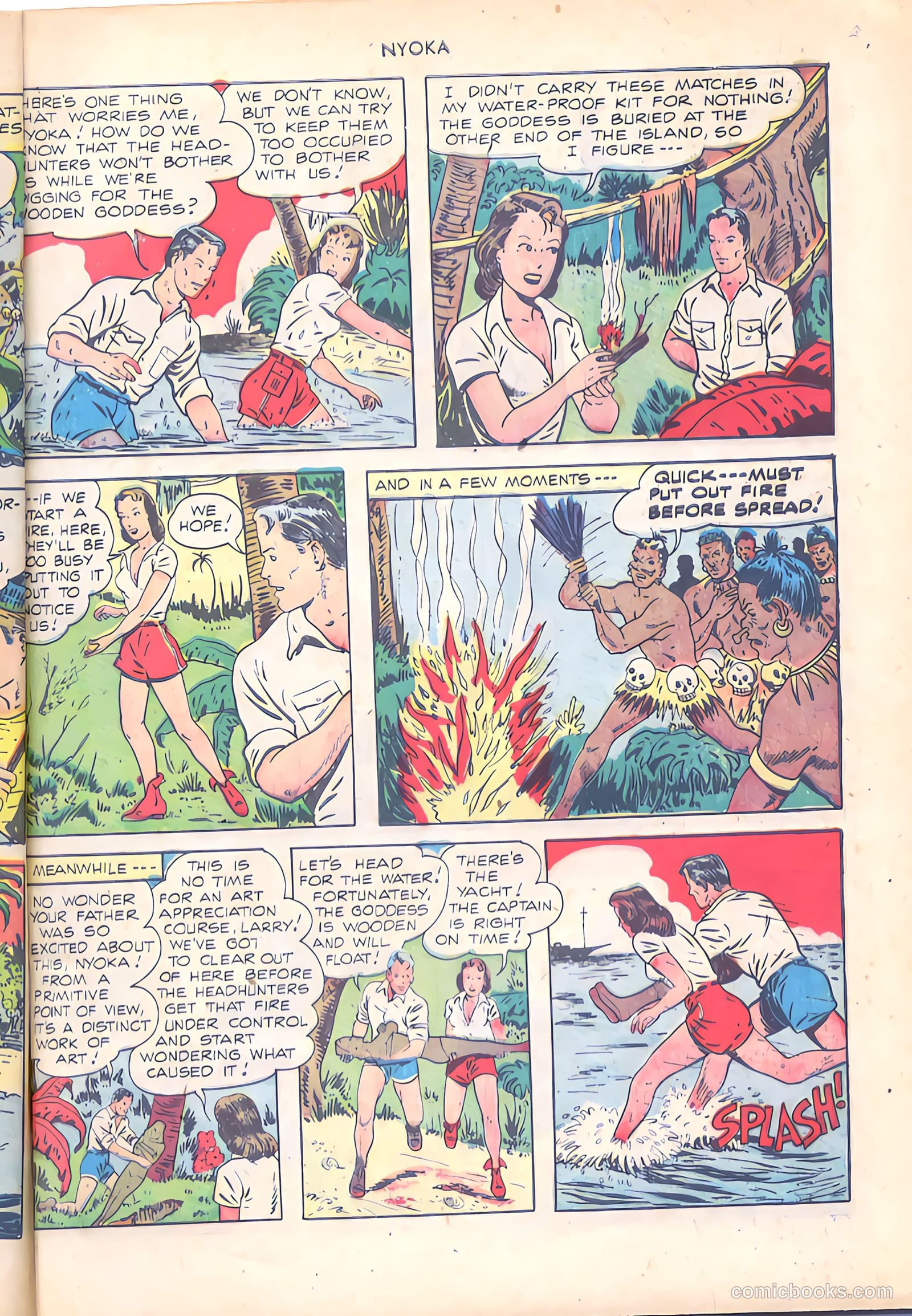 Nyoka the Jungle Girl #25 — page 7 of 52