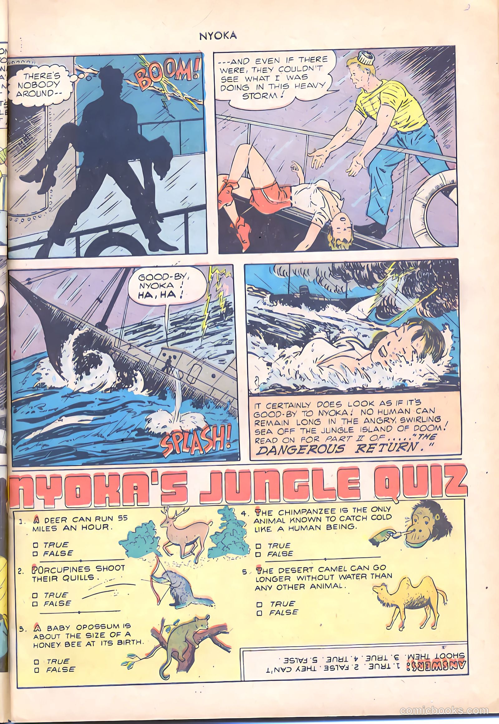 Nyoka the Jungle Girl #25 — page 9 of 52