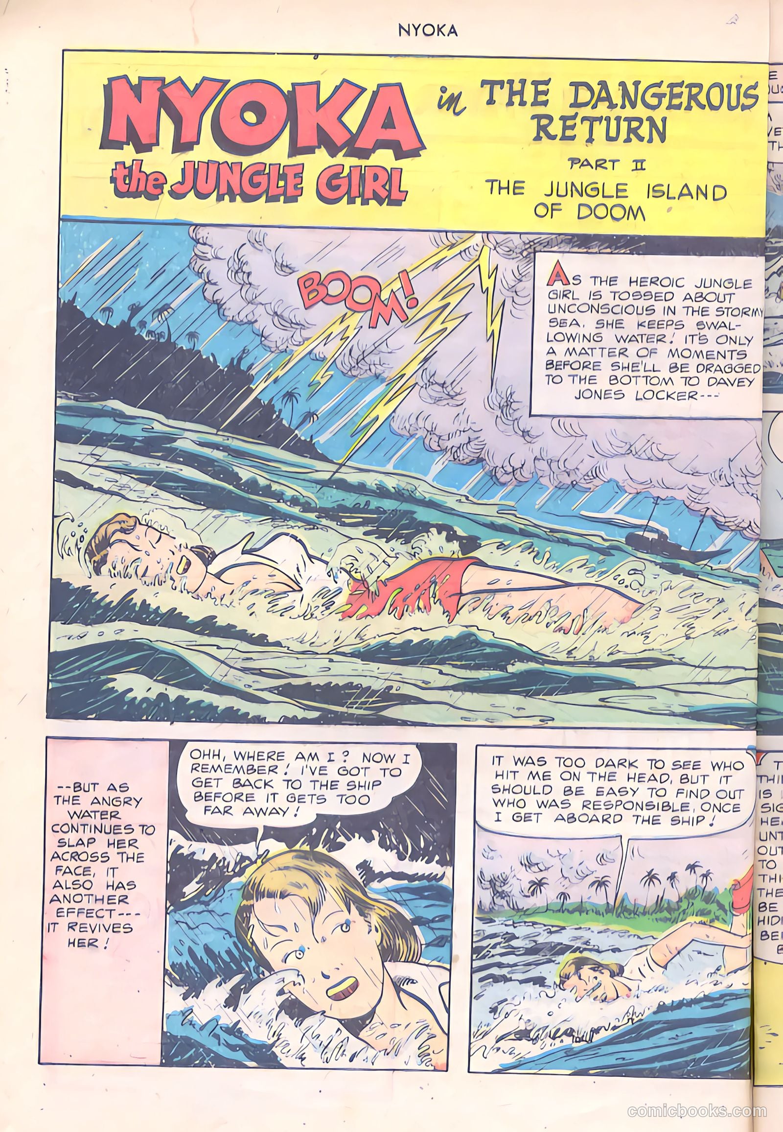 Nyoka the Jungle Girl #25 — page 14 of 52