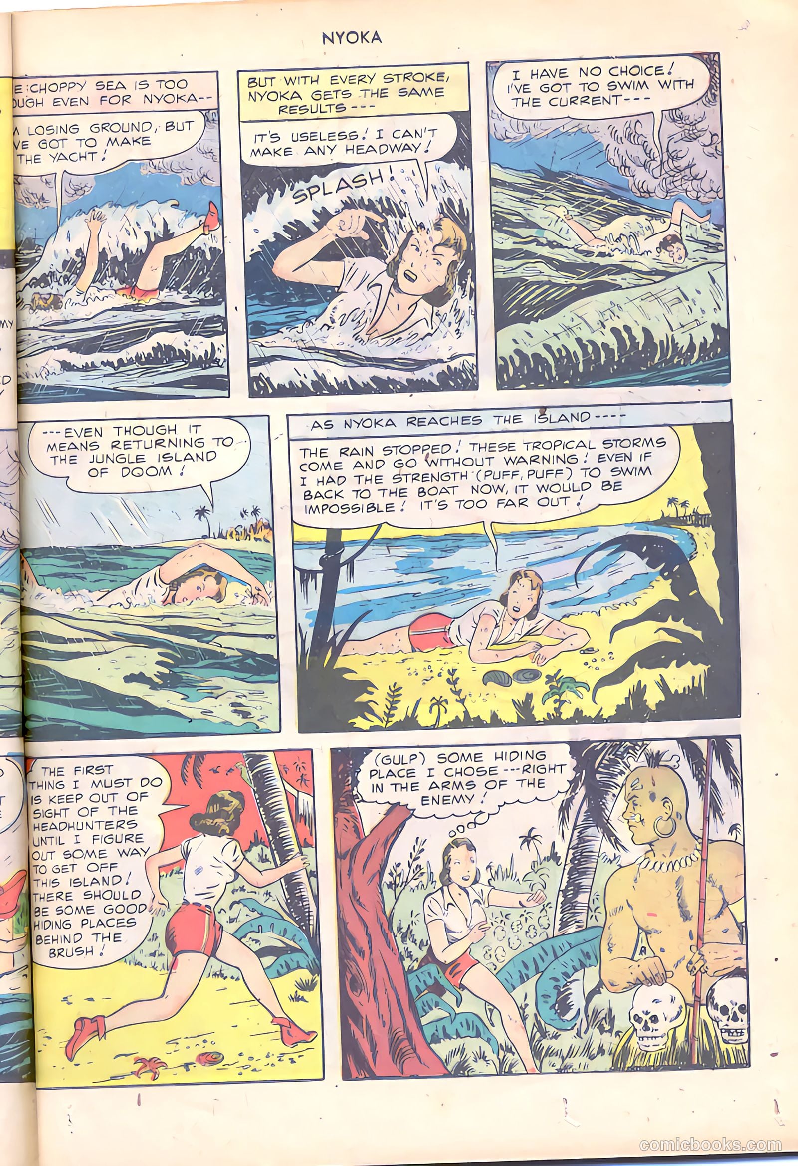 Nyoka the Jungle Girl #25 — page 15 of 52