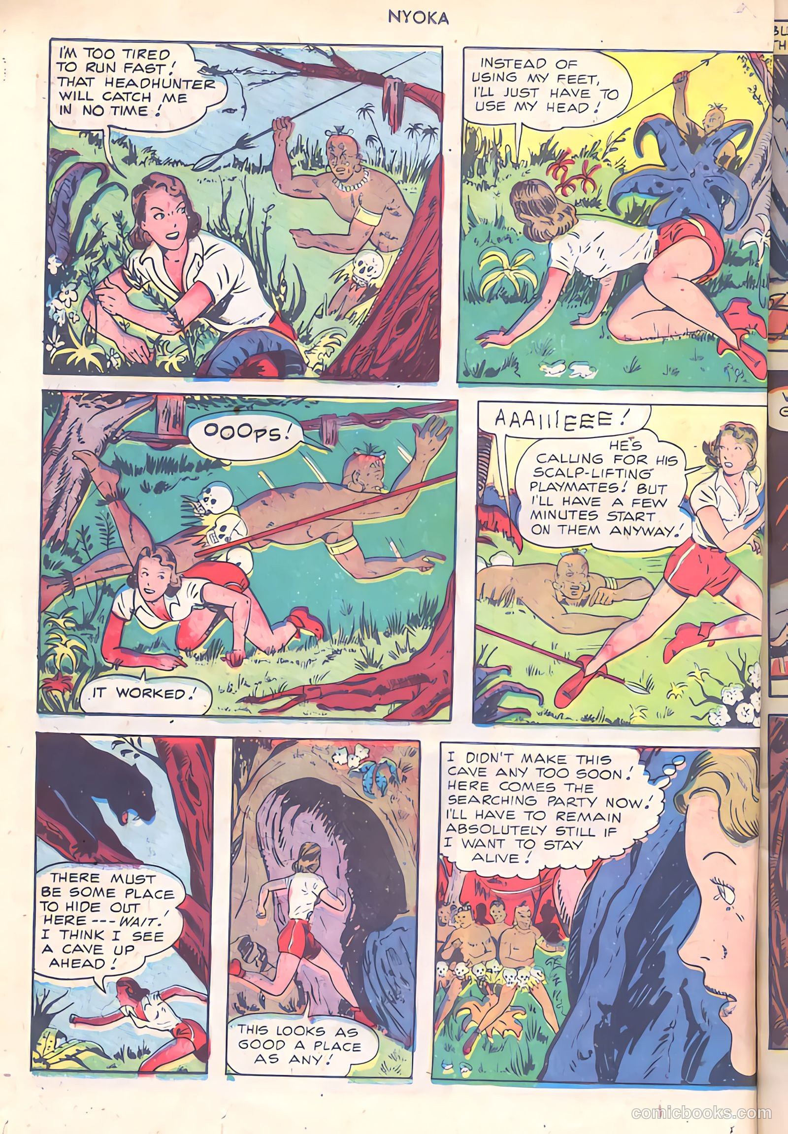 Nyoka the Jungle Girl #25 — page 16 of 52