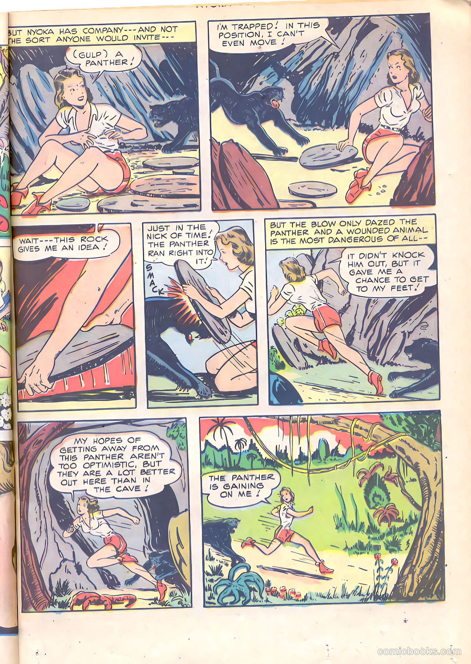 Nyoka the Jungle Girl #25 — page 17 of 52
