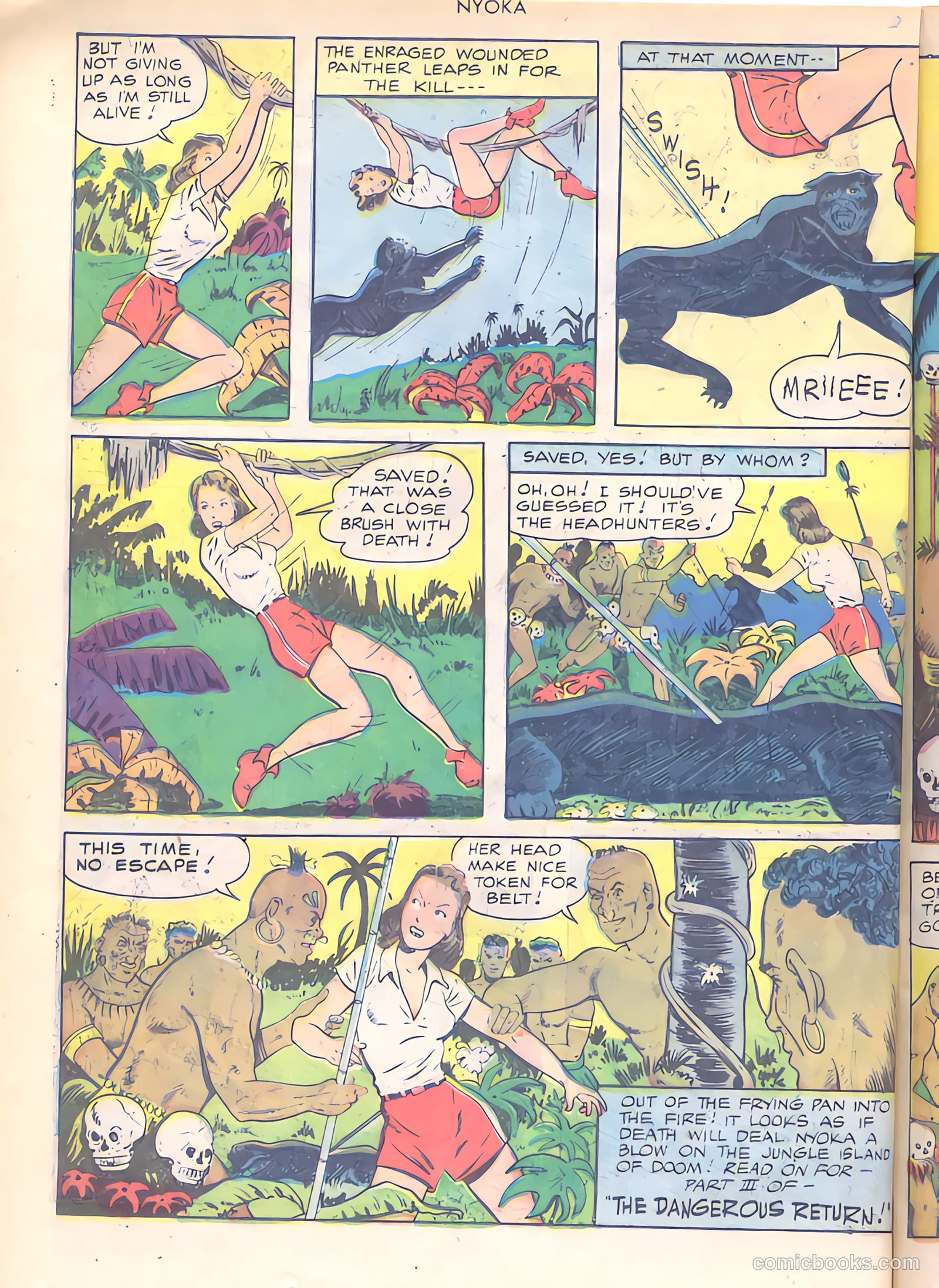Nyoka the Jungle Girl #25 — page 18 of 52