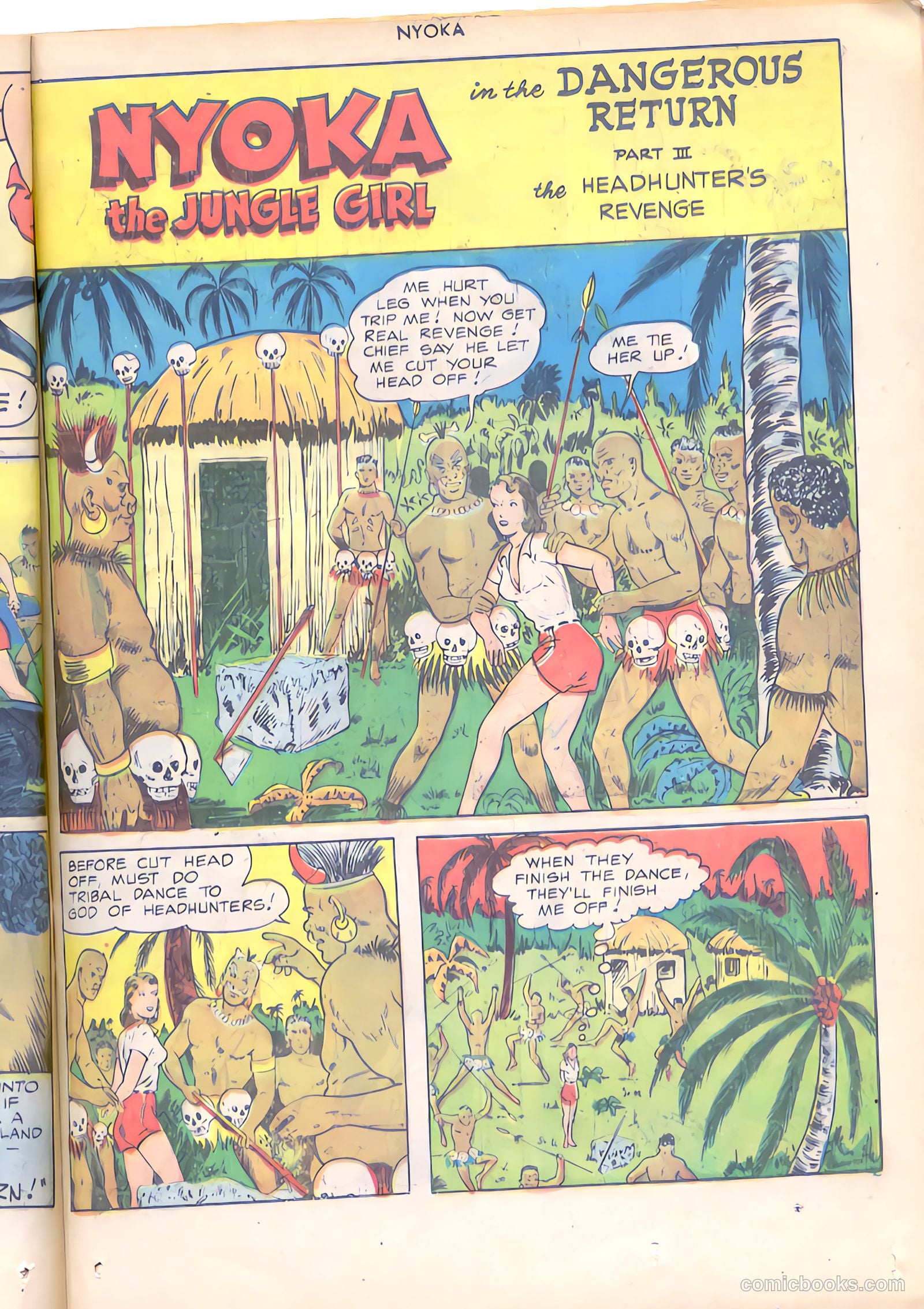 Nyoka the Jungle Girl #25 — page 19 of 52