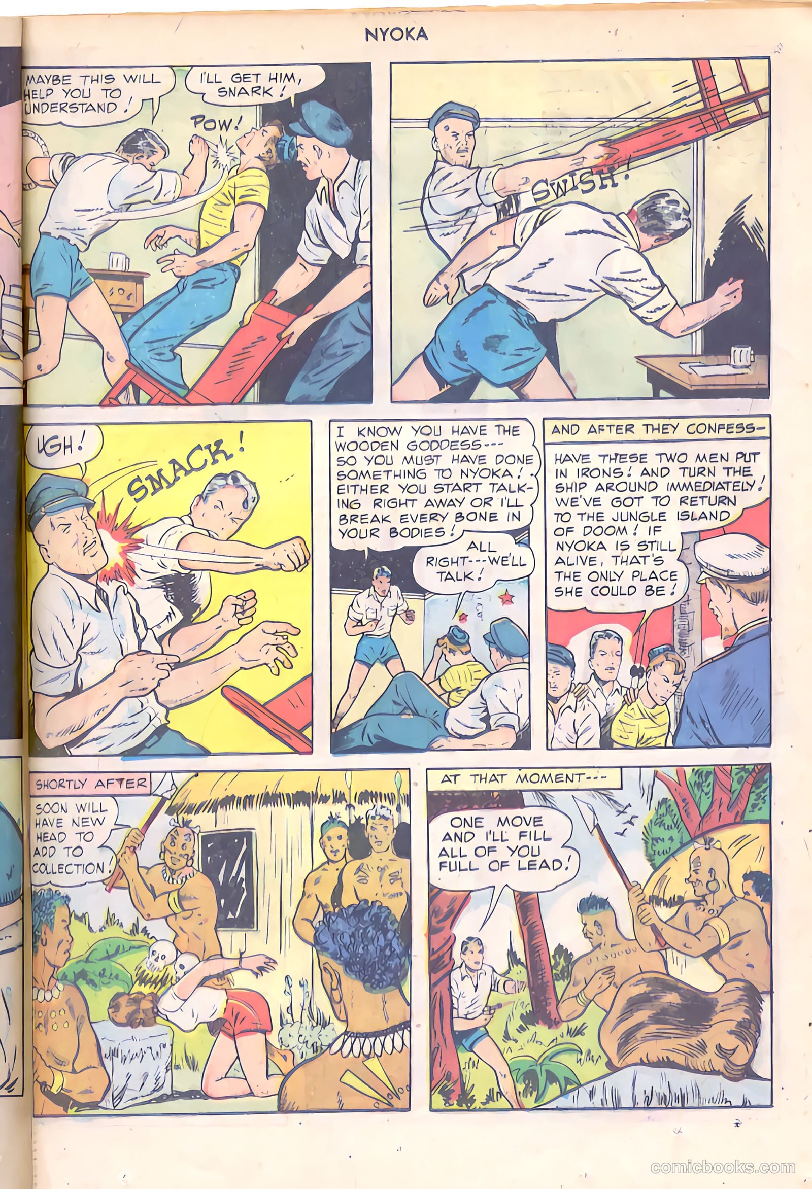 Nyoka the Jungle Girl #25 — page 21 of 52