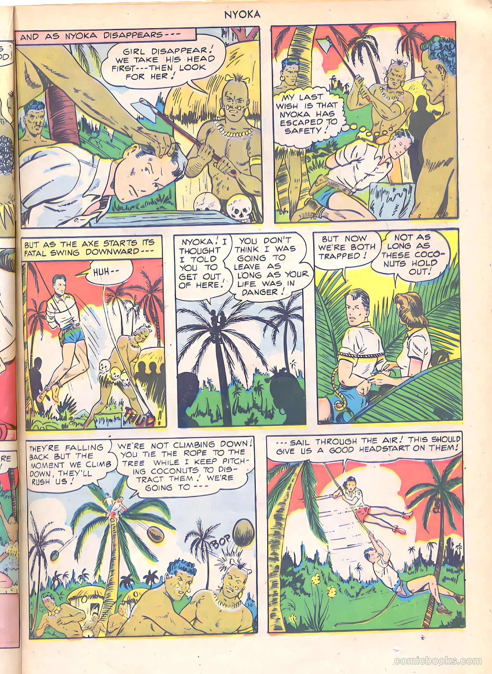 Nyoka the Jungle Girl #25 — page 23 of 52