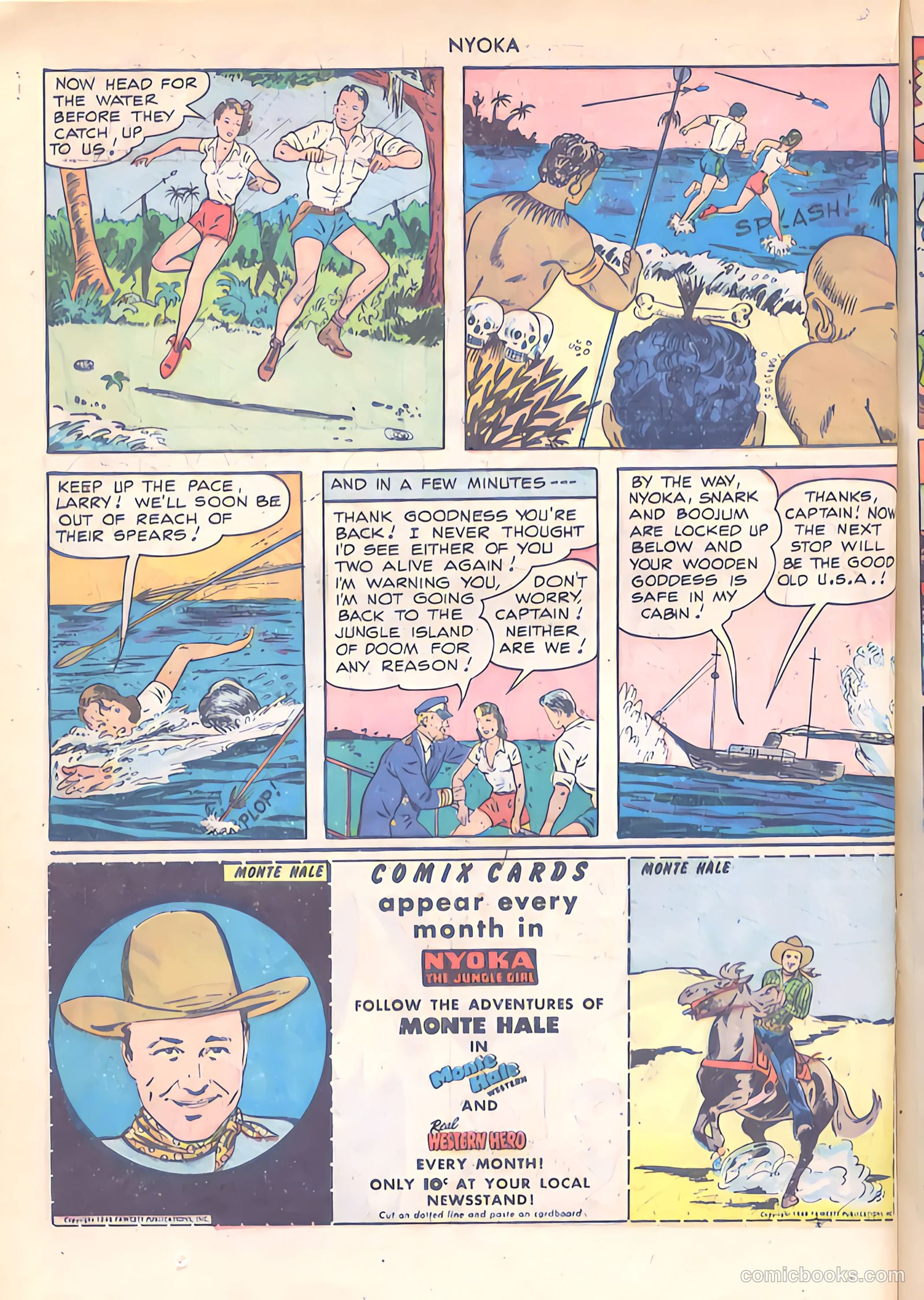 Nyoka the Jungle Girl #25 — page 24 of 52