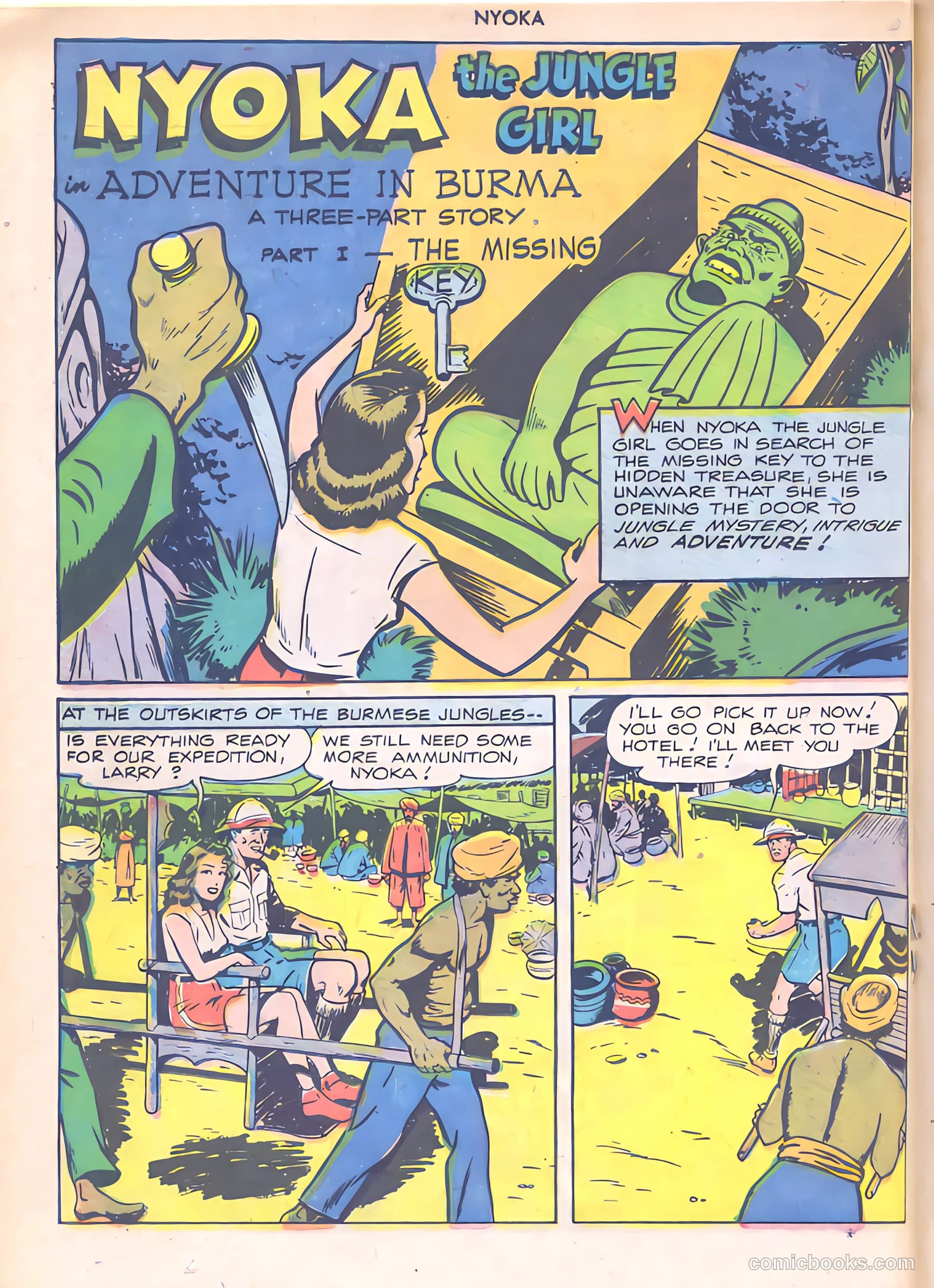 Nyoka the Jungle Girl #25 — page 26 of 52