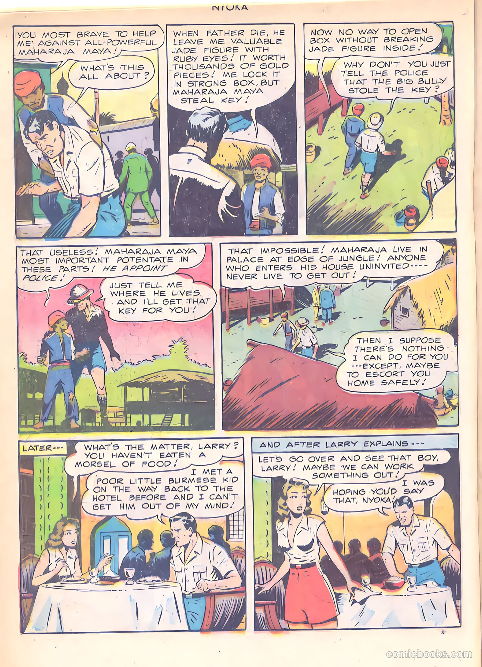 Nyoka the Jungle Girl #25 — page 28 of 52
