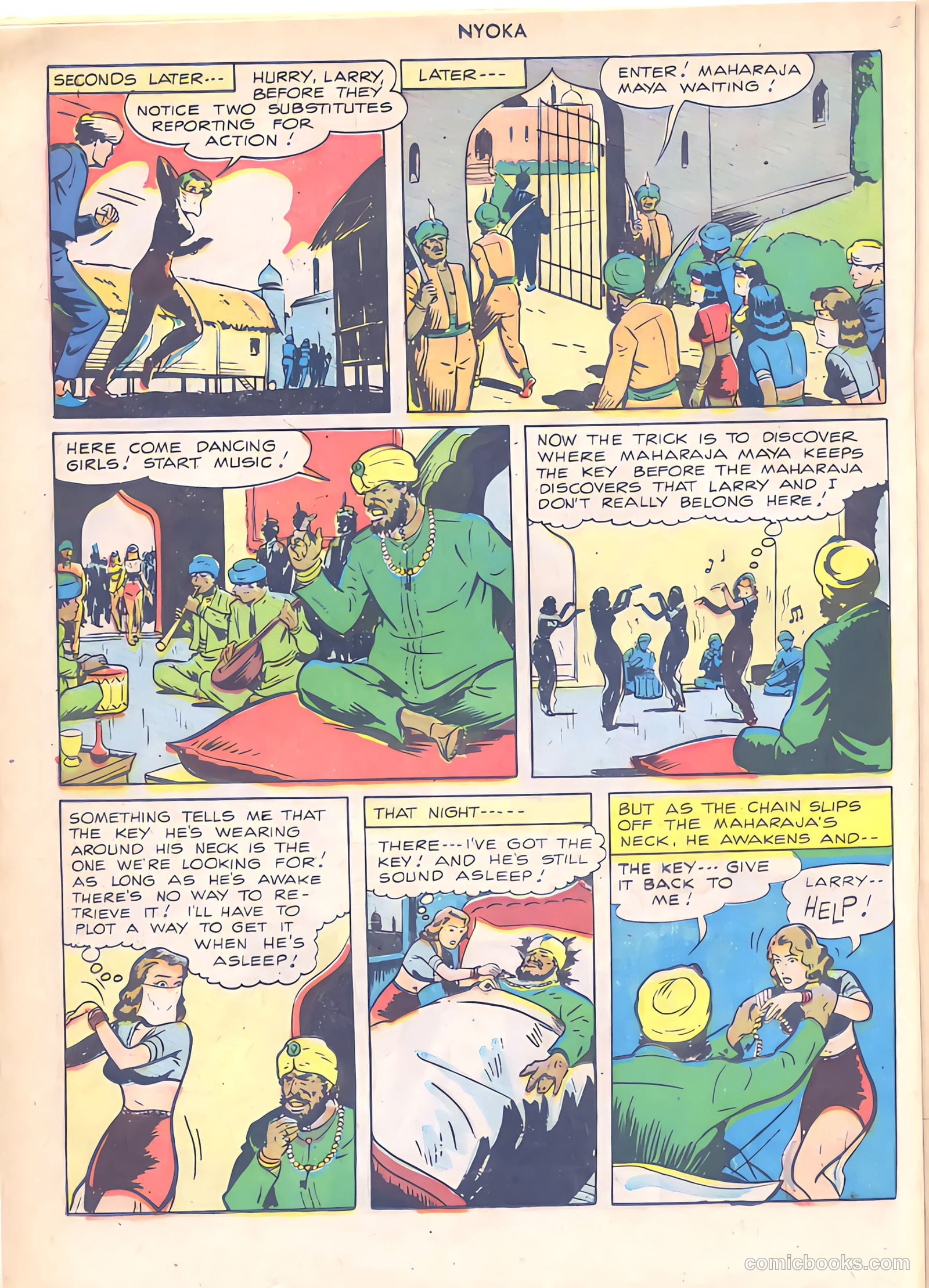 Nyoka the Jungle Girl #25 — page 30 of 52