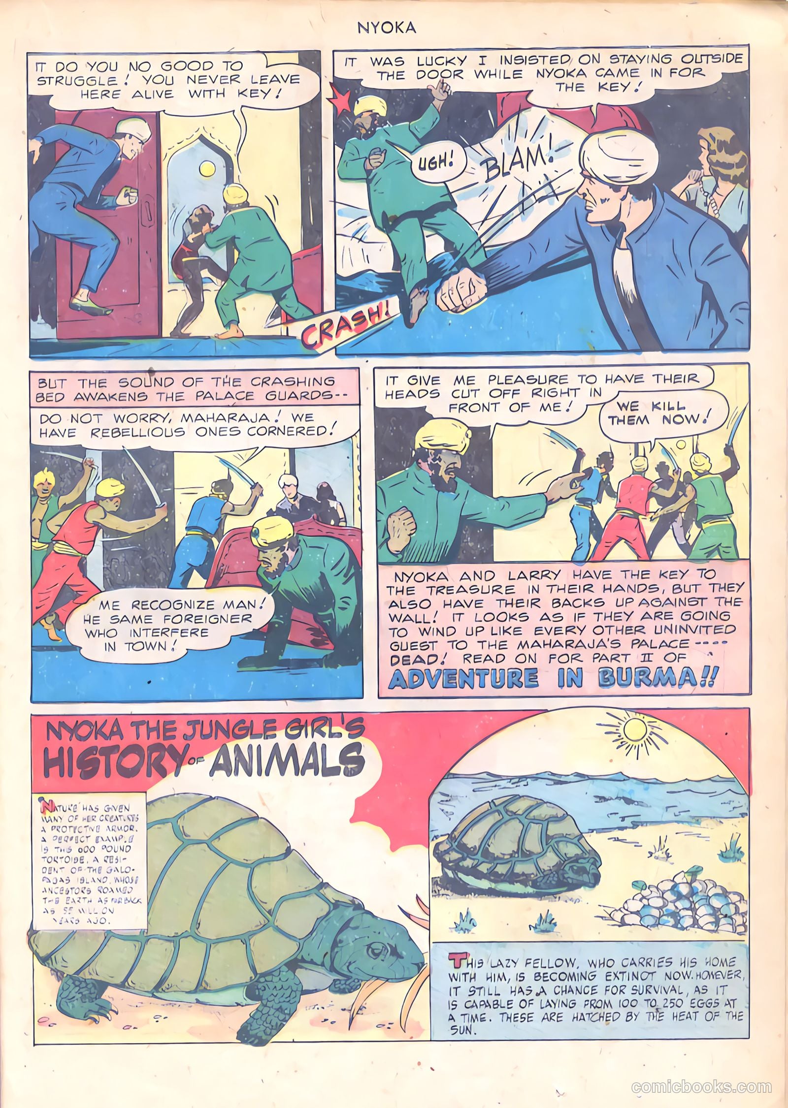 Nyoka the Jungle Girl #25 — page 31 of 52