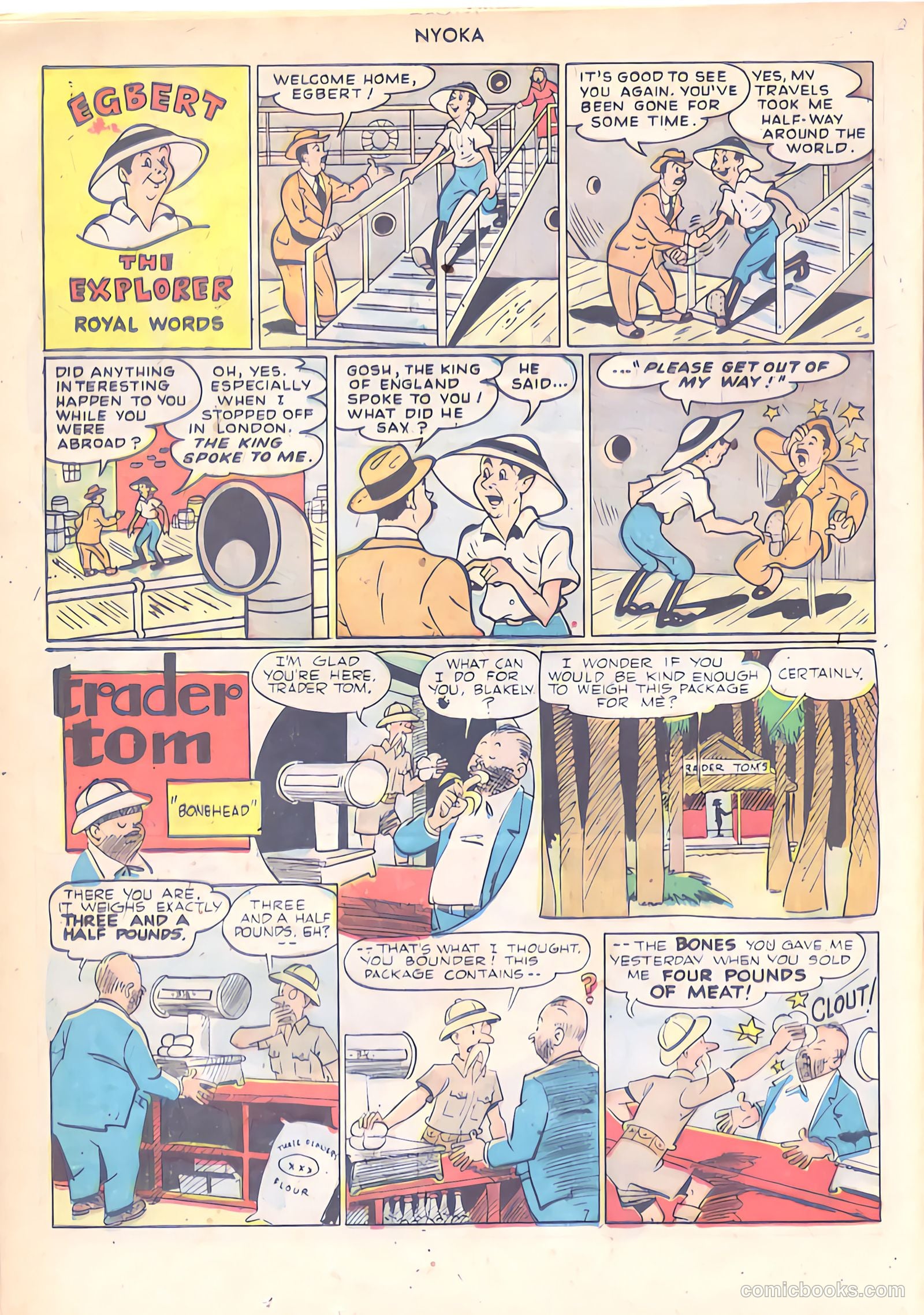 Nyoka the Jungle Girl #25 — page 32 of 52