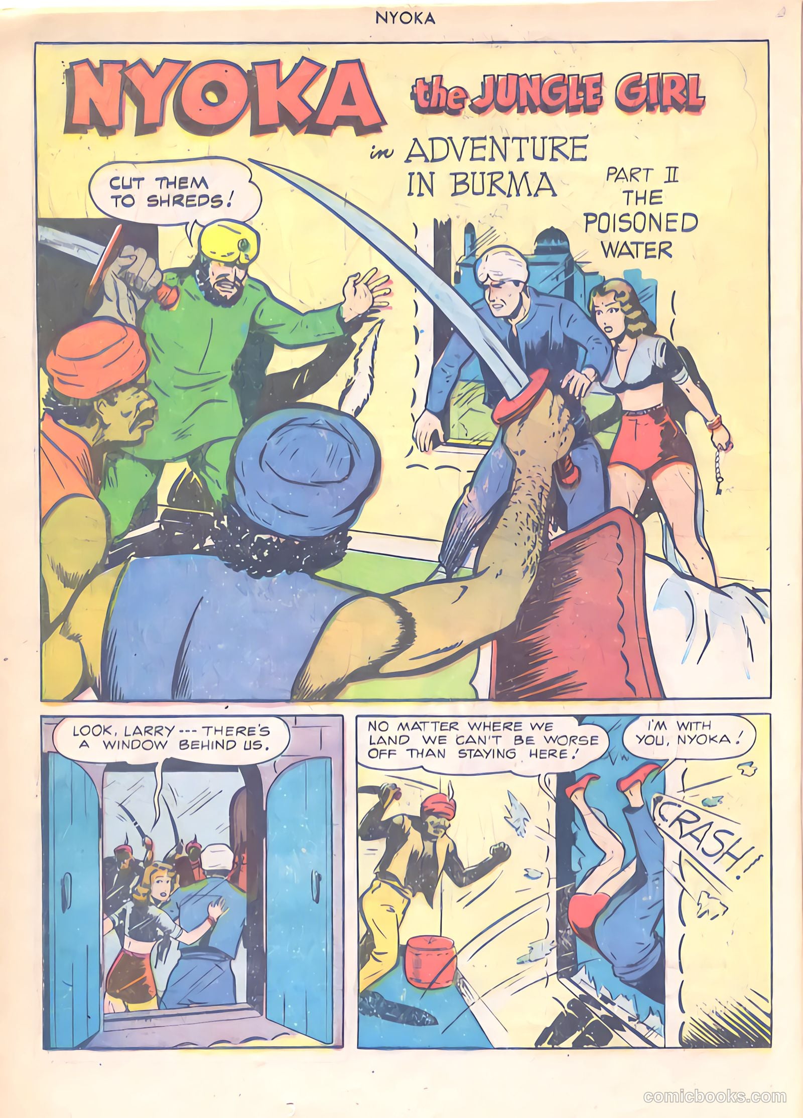 Nyoka the Jungle Girl #25 — page 34 of 52