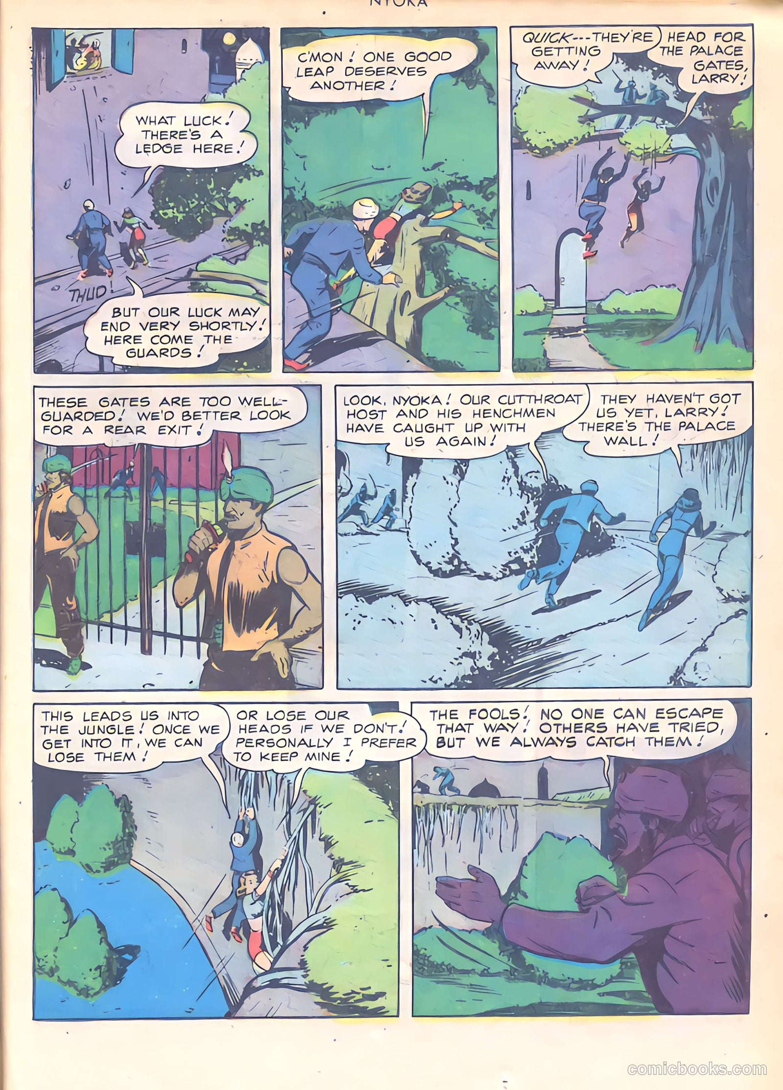 Nyoka the Jungle Girl #25 — page 35 of 52