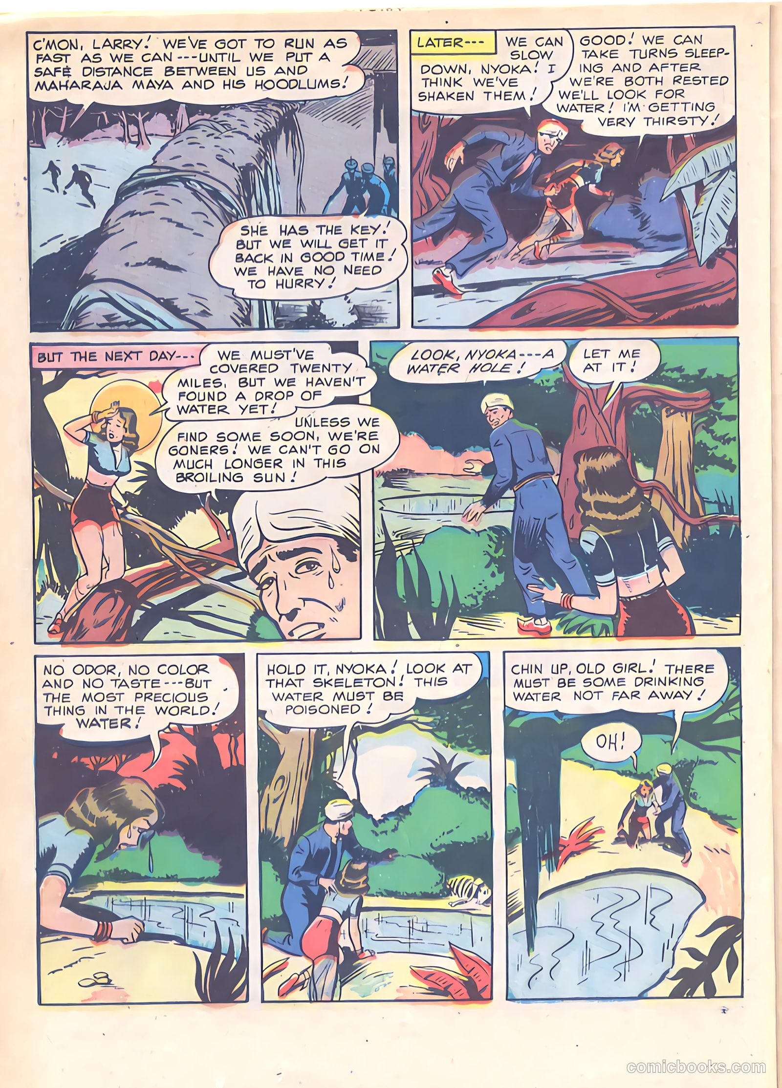 Nyoka the Jungle Girl #25 — page 36 of 52