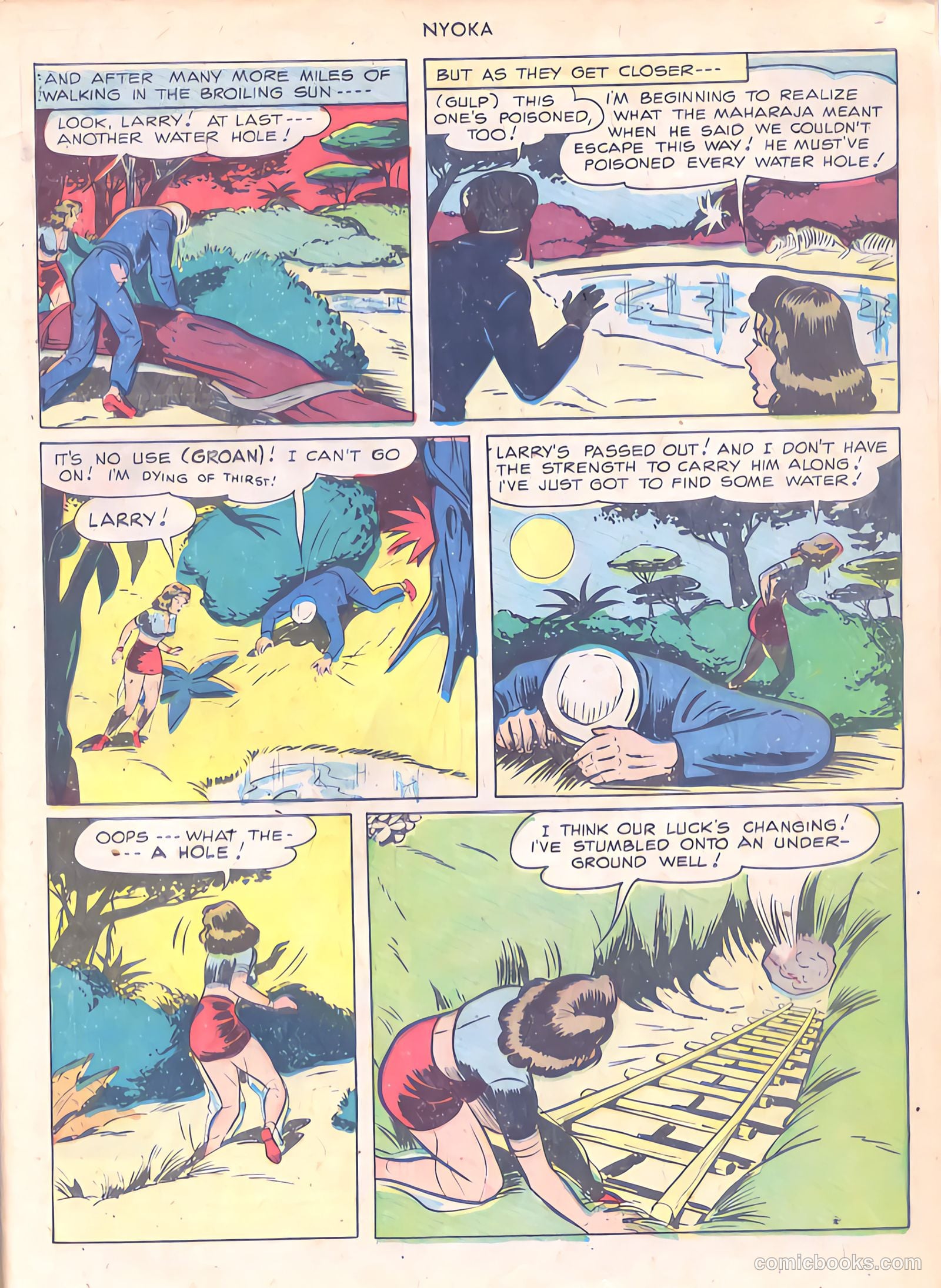 Nyoka the Jungle Girl #25 — page 37 of 52