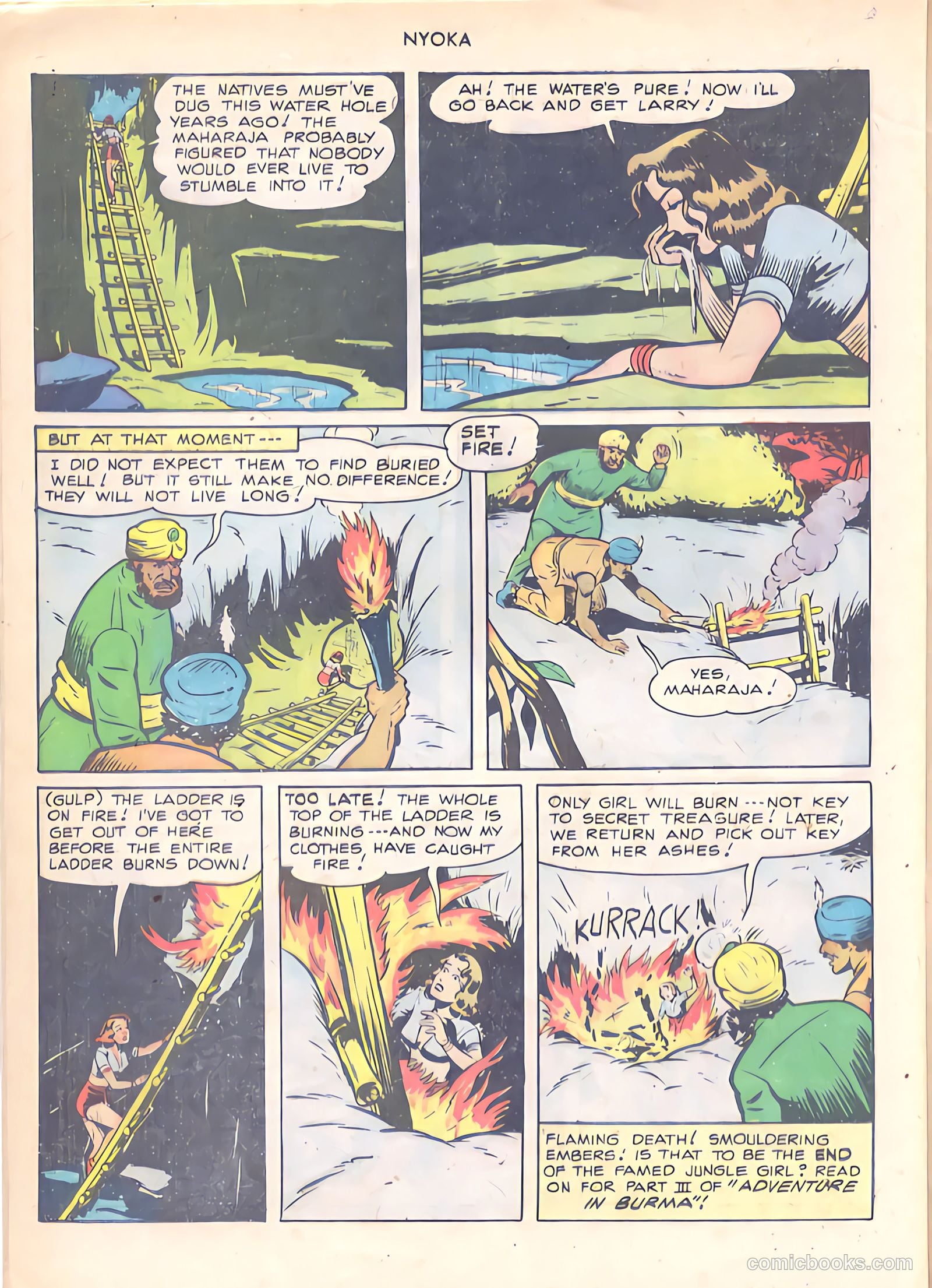 Nyoka the Jungle Girl #25 — page 38 of 52